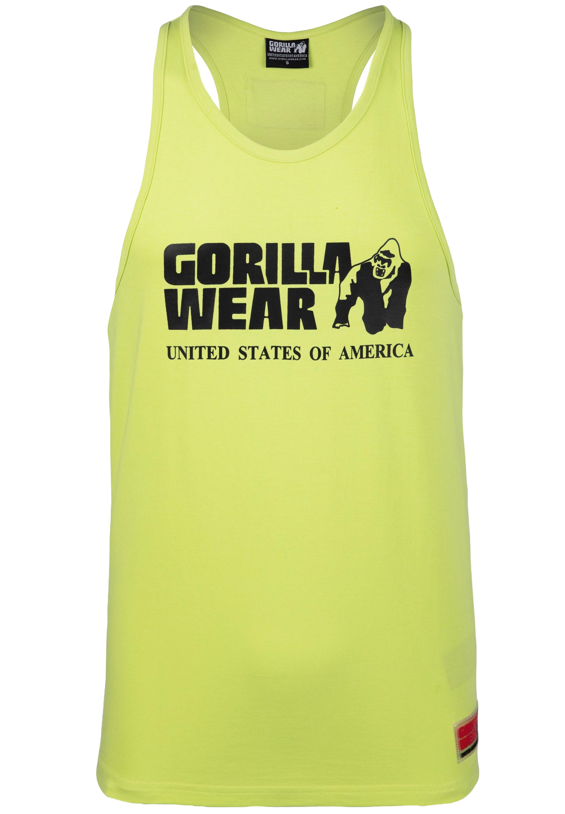 Gorilla Wear Classic Tank Top, wild lime