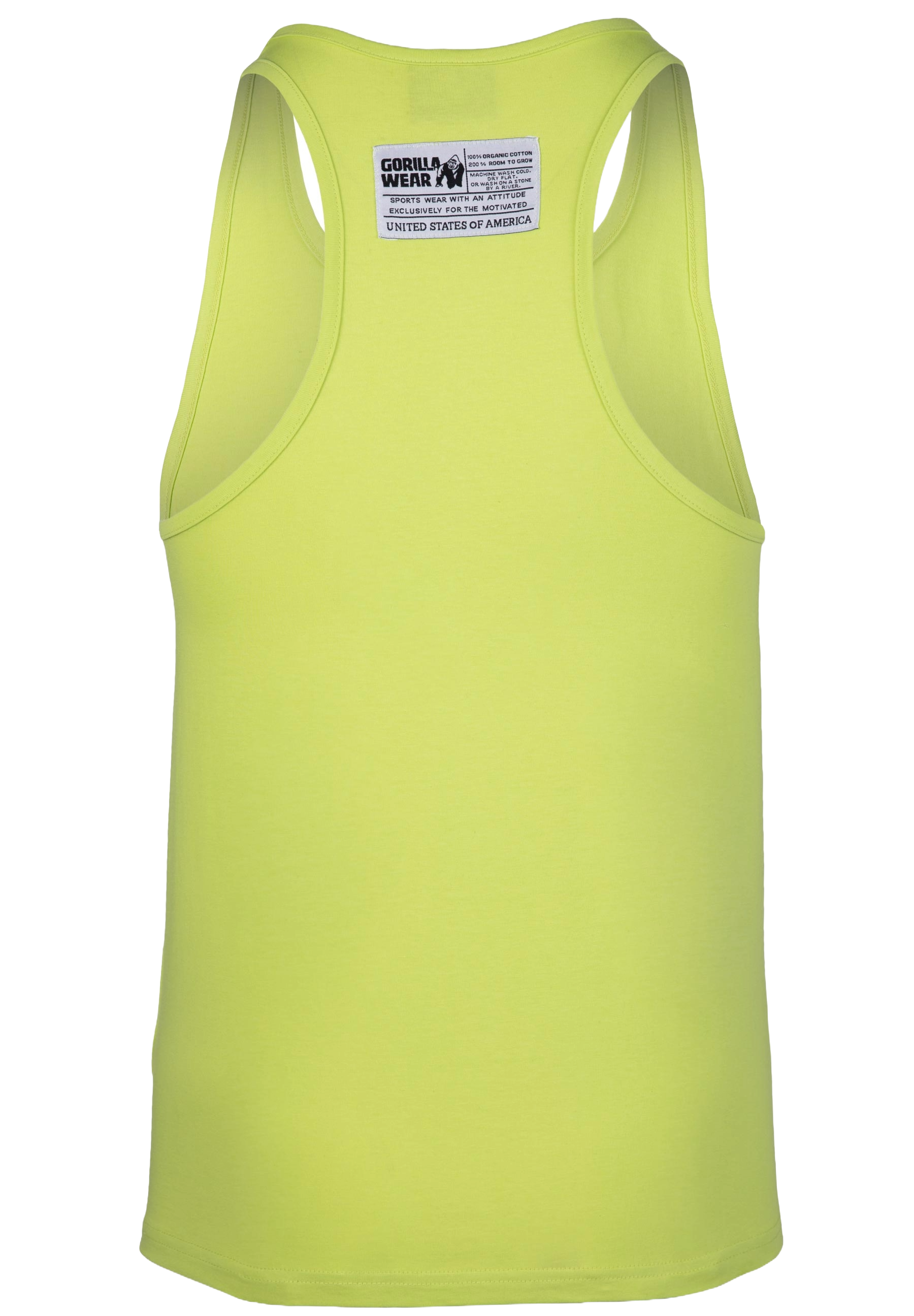 Gorilla Wear Classic Tank Top, wild lime