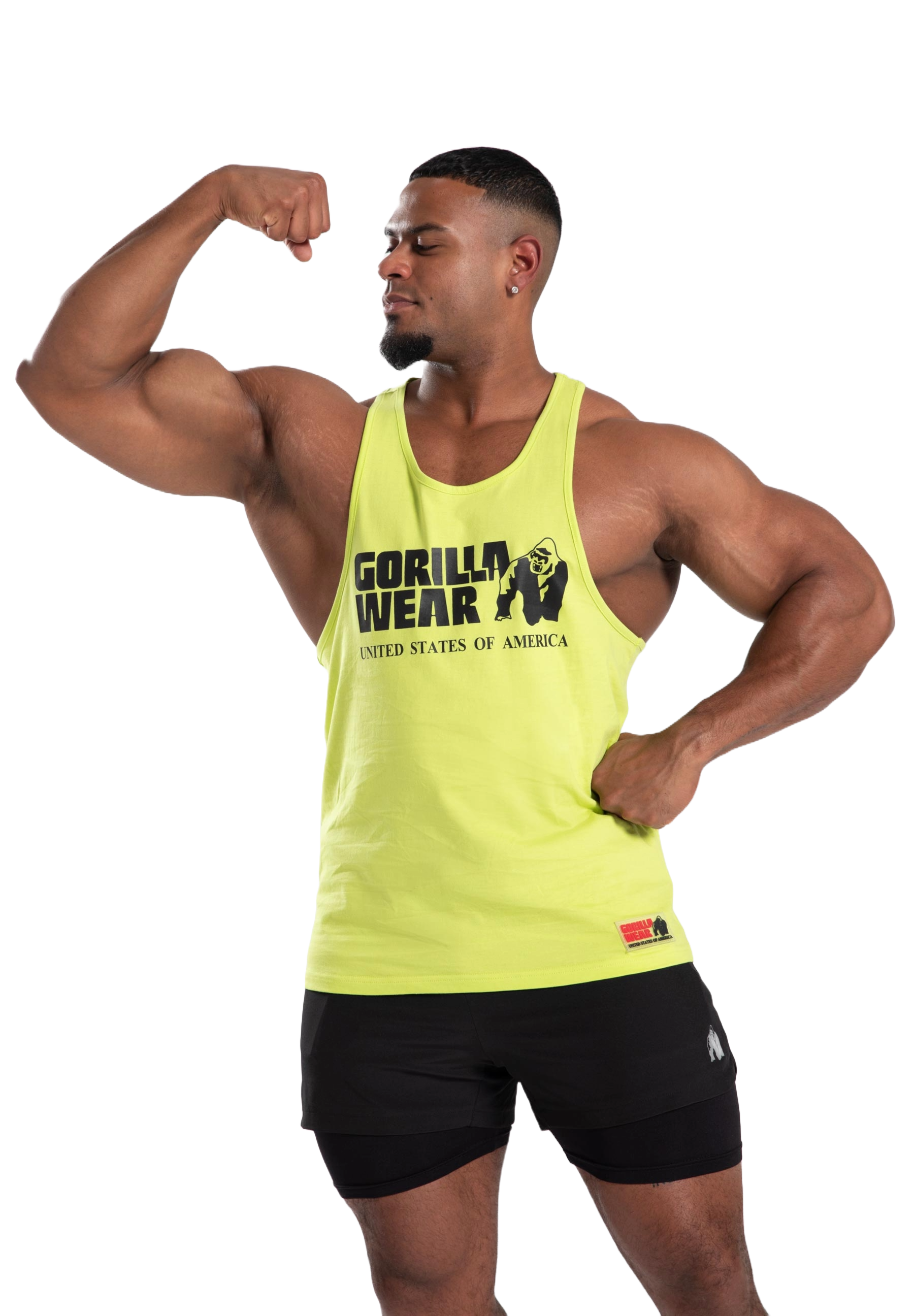 Gorilla Wear Classic Tank Top, wild lime