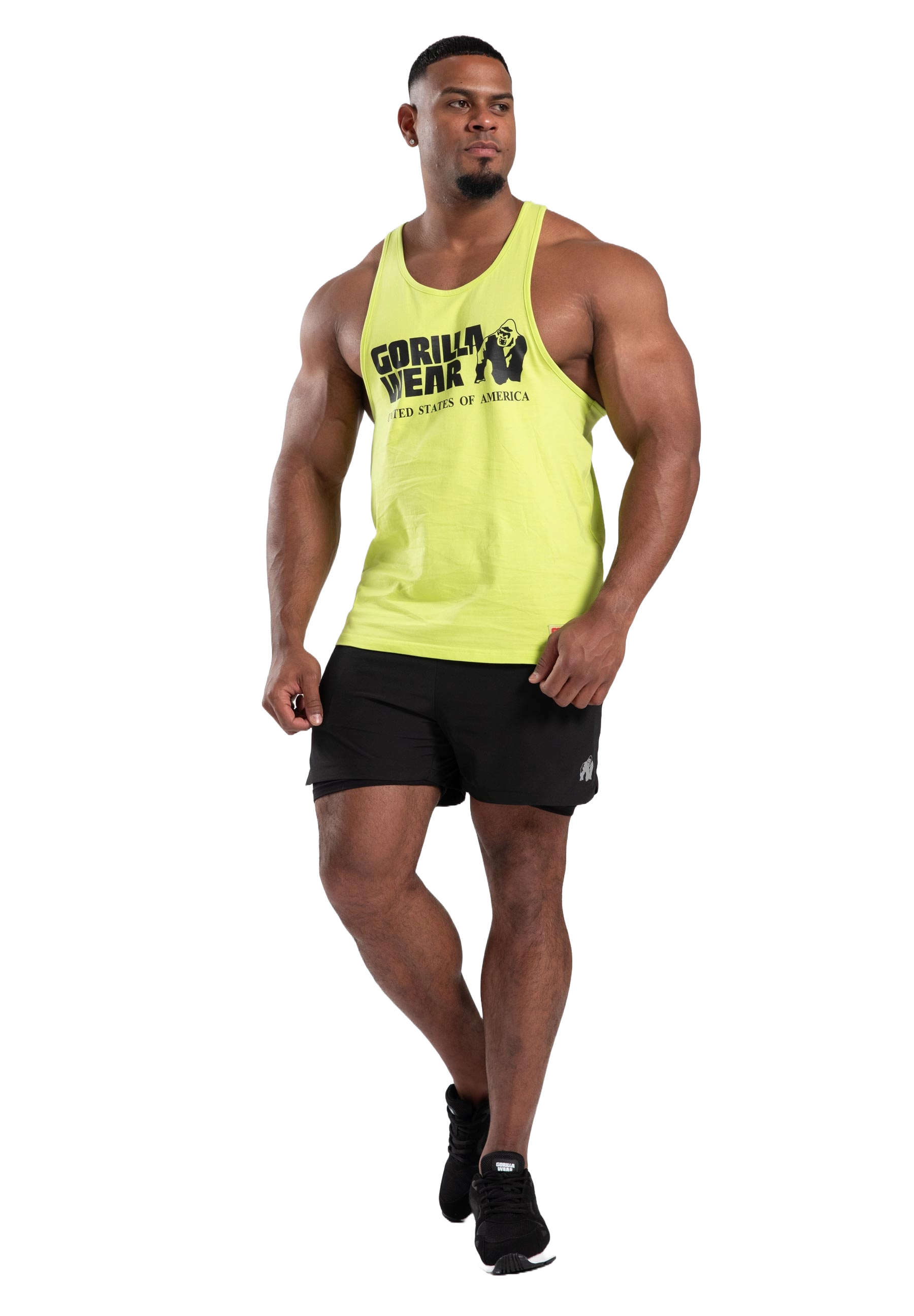 Gorilla Wear Classic Tank Top, wild lime