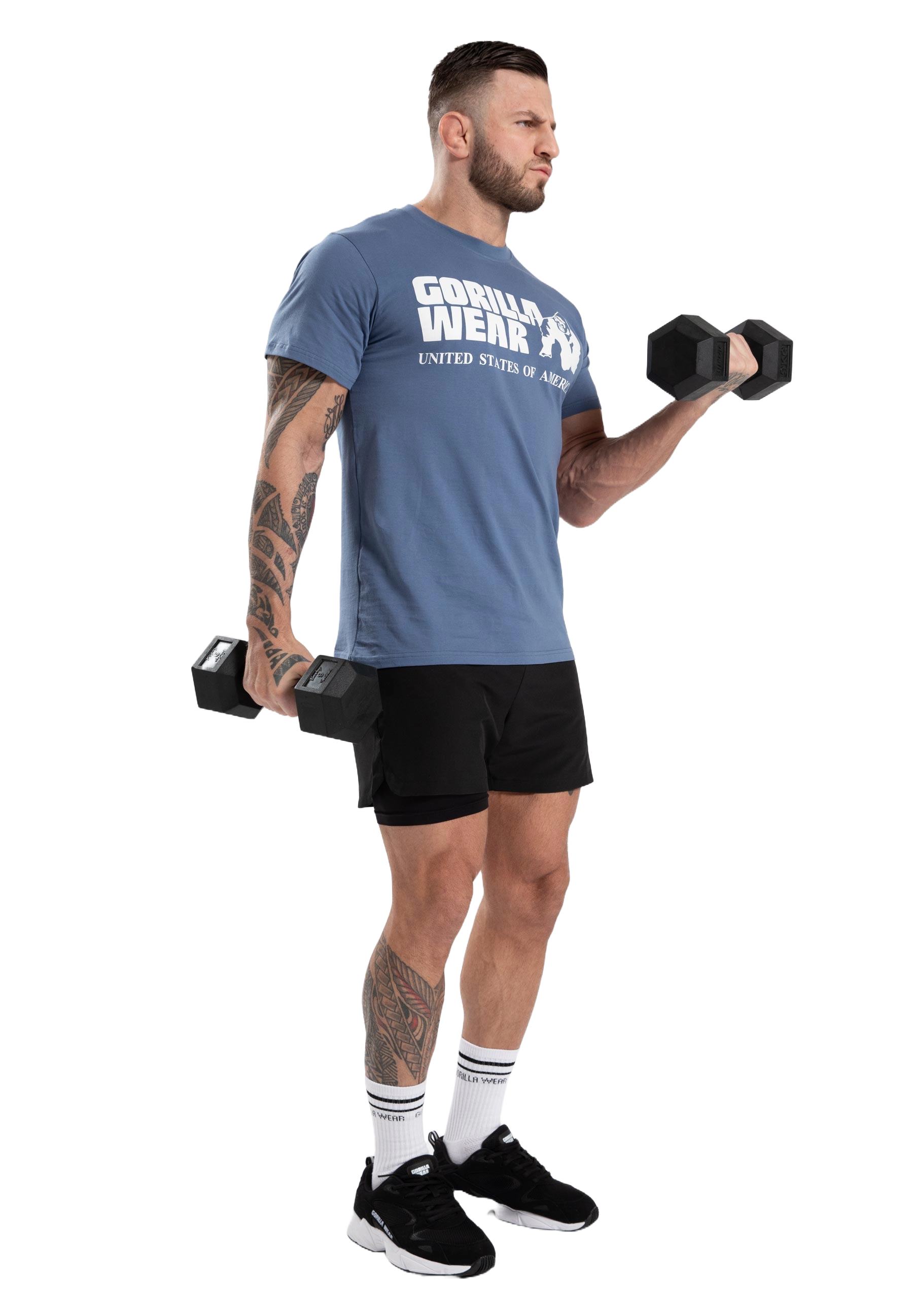 Gorilla Wear Classic T-Shirt, coronet blue