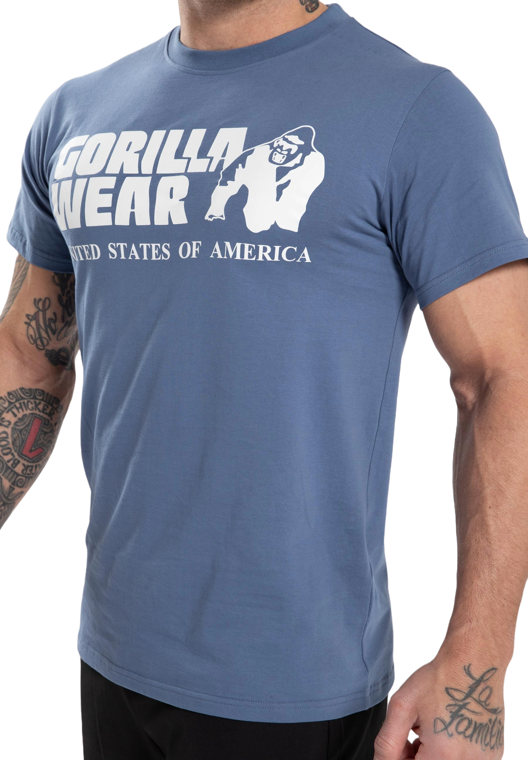 Gorilla Wear Classic T-Shirt, coronet blue