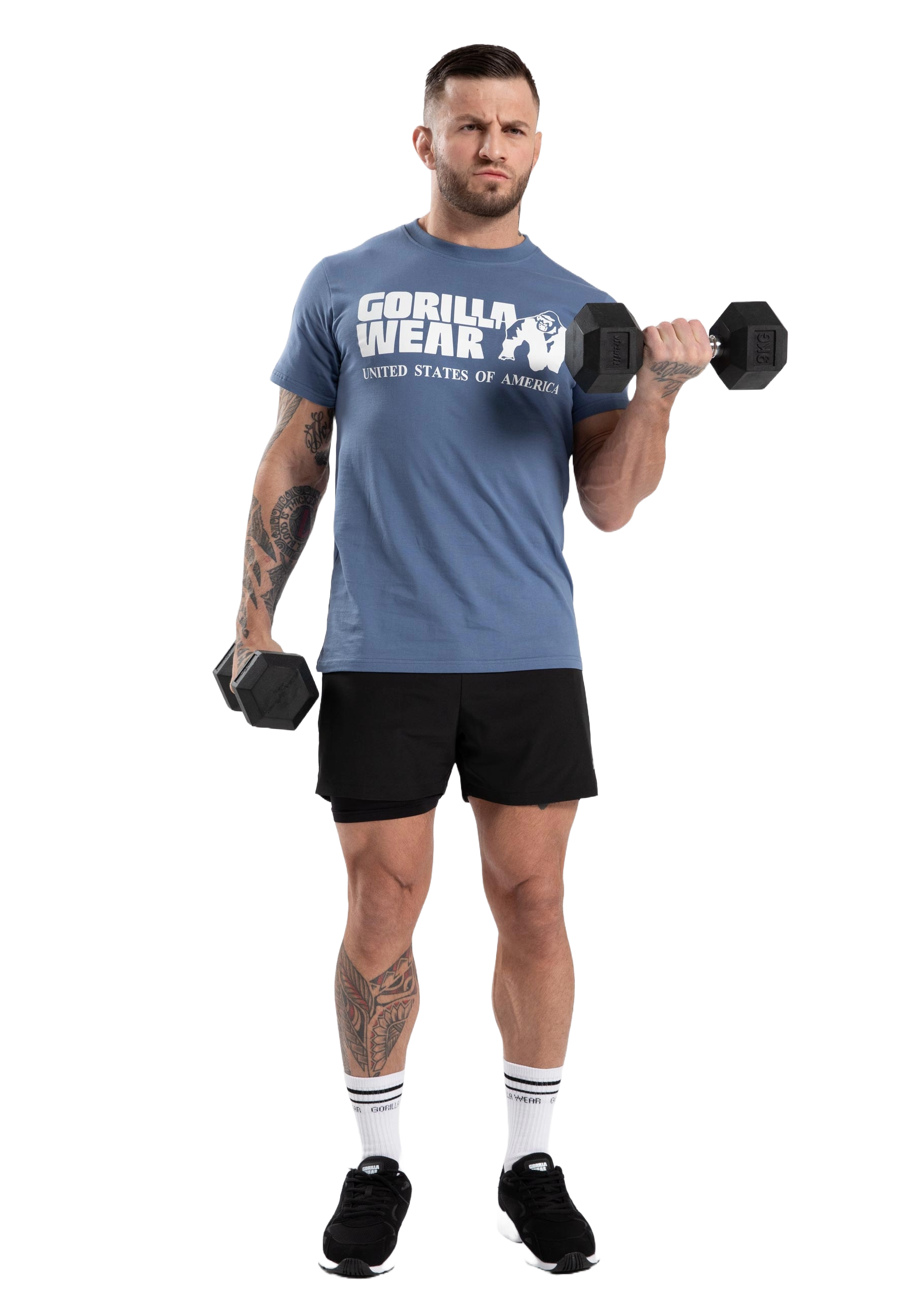 Gorilla Wear Classic T-Shirt, coronet blue