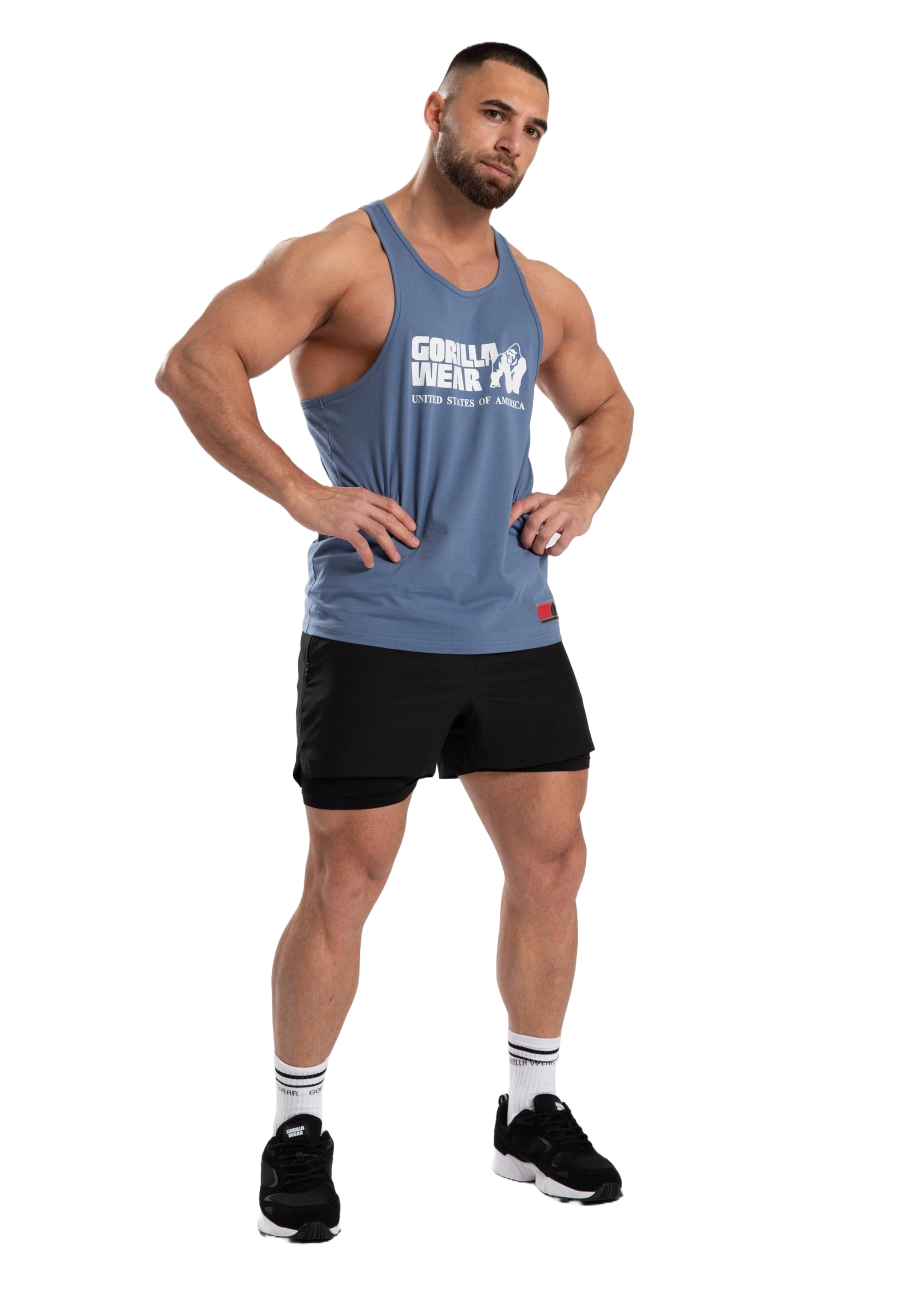 Gorilla Wear Classic Tank Top, coronet blue