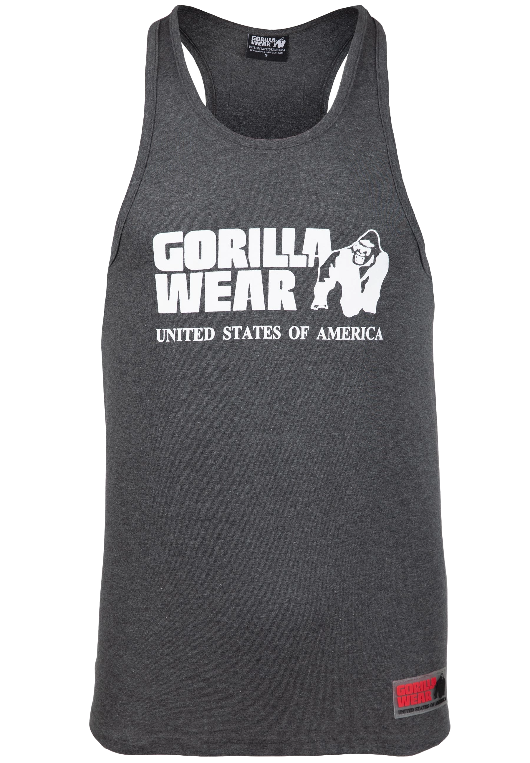 Gorilla Wear Classic Tank Top, dark grey