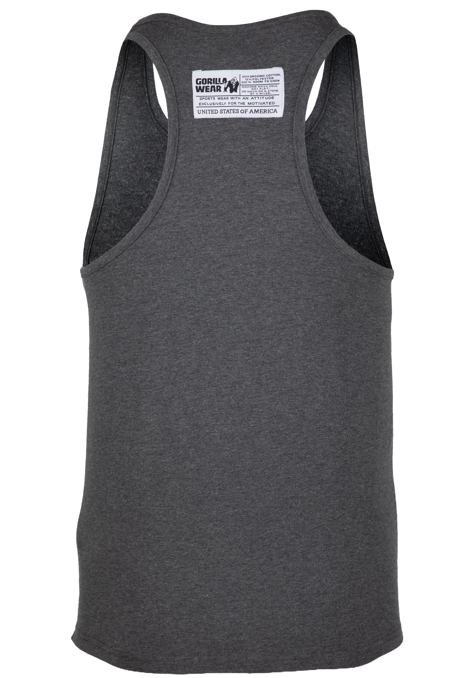 Gorilla Wear Classic Tank Top, dark grey