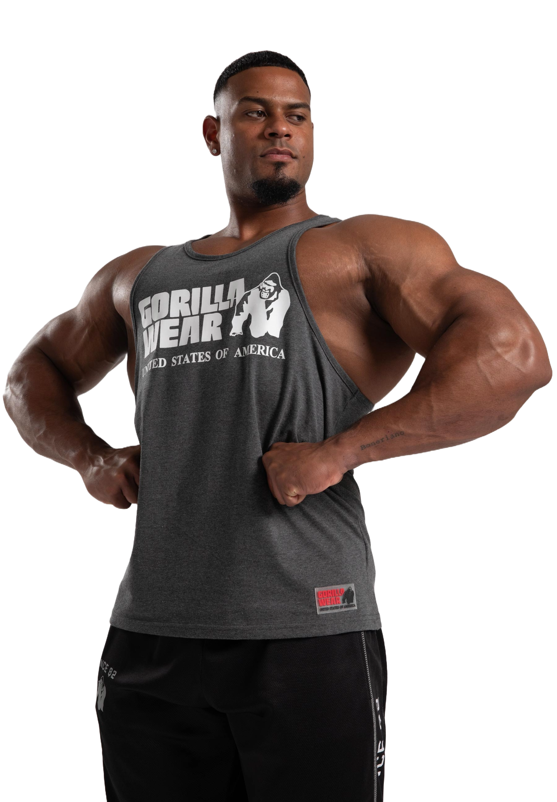 Gorilla Wear Classic Tank Top, dark grey