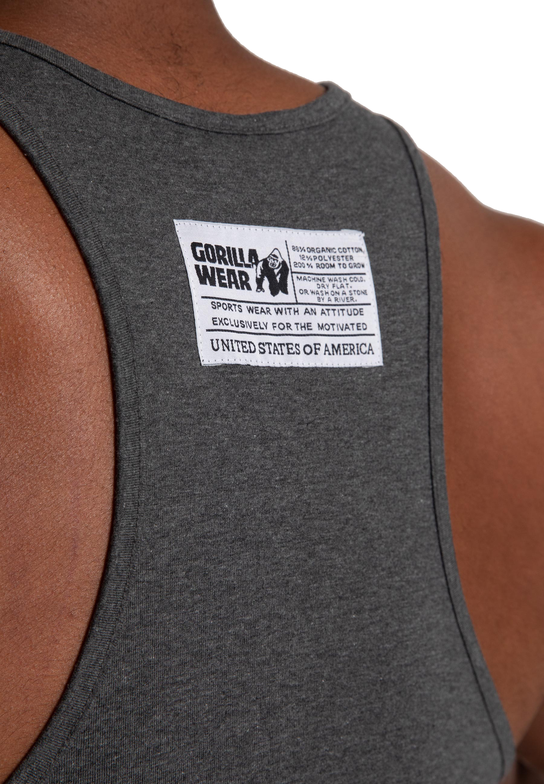 Gorilla Wear Classic Tank Top, dark grey