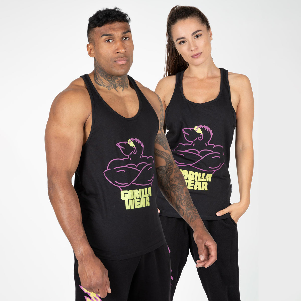 Gorilla Wear Legacy Stringer, black