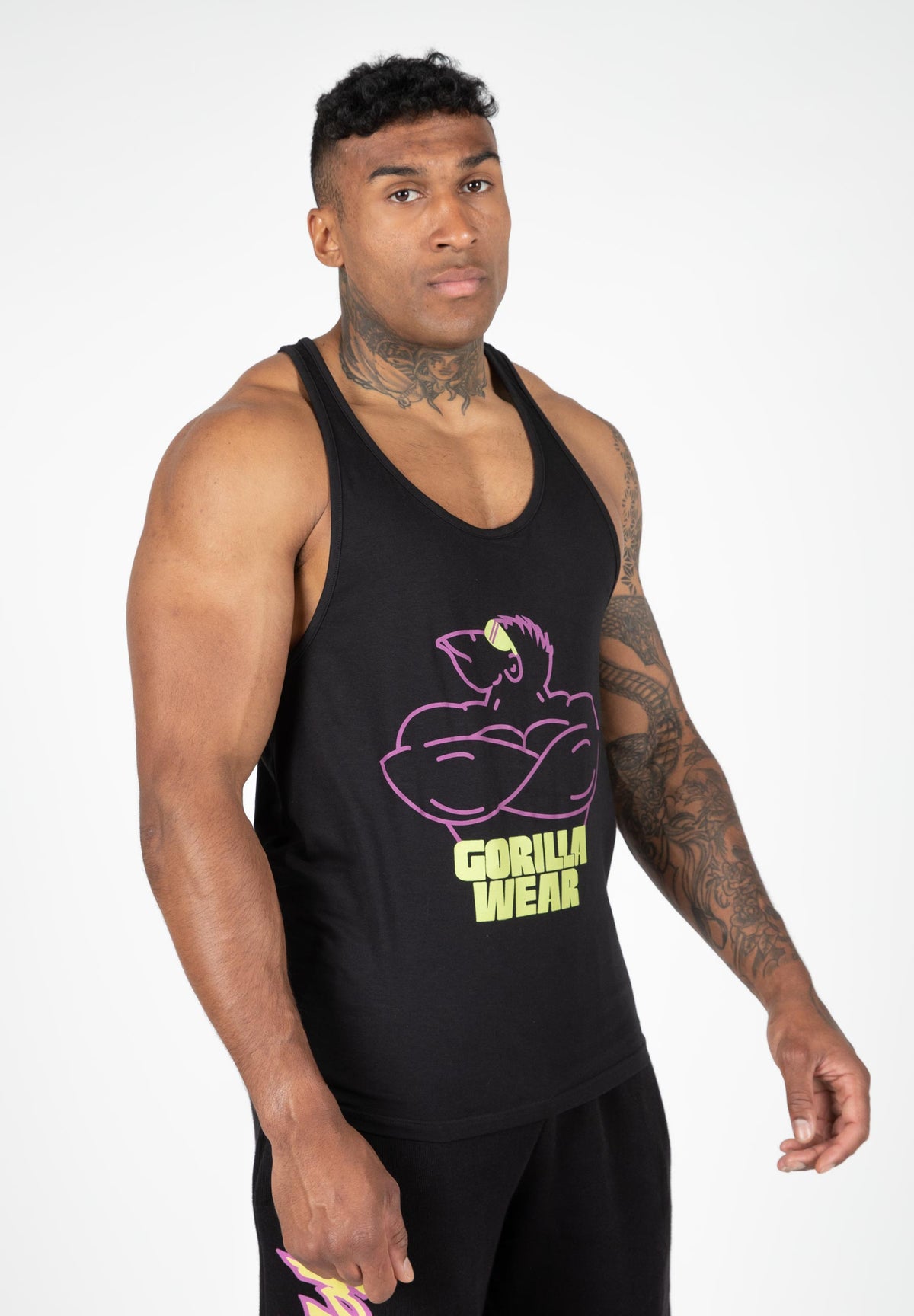 Gorilla Wear Legacy Stringer, black