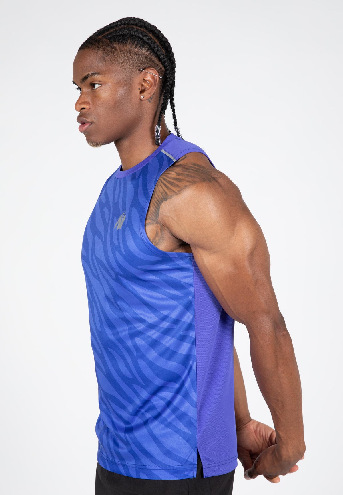 Gorilla Wear Washington Tank Top, blue