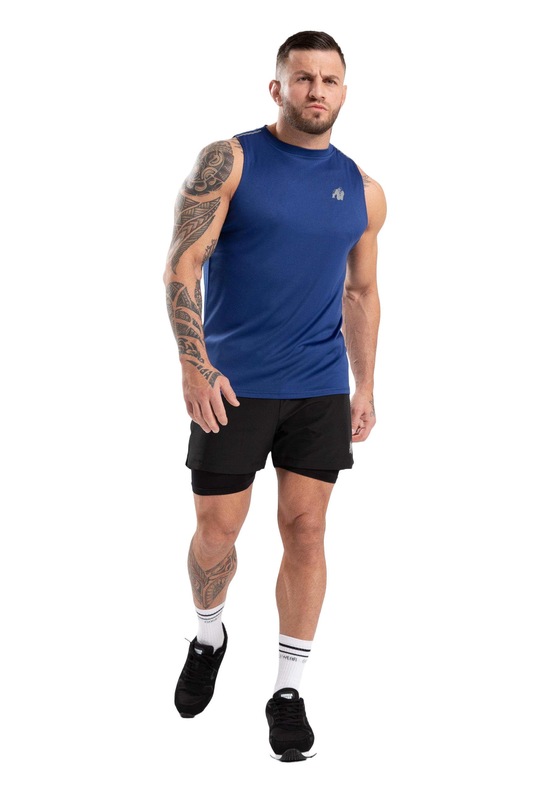 Gorilla Wear Easton Tank Top, blue