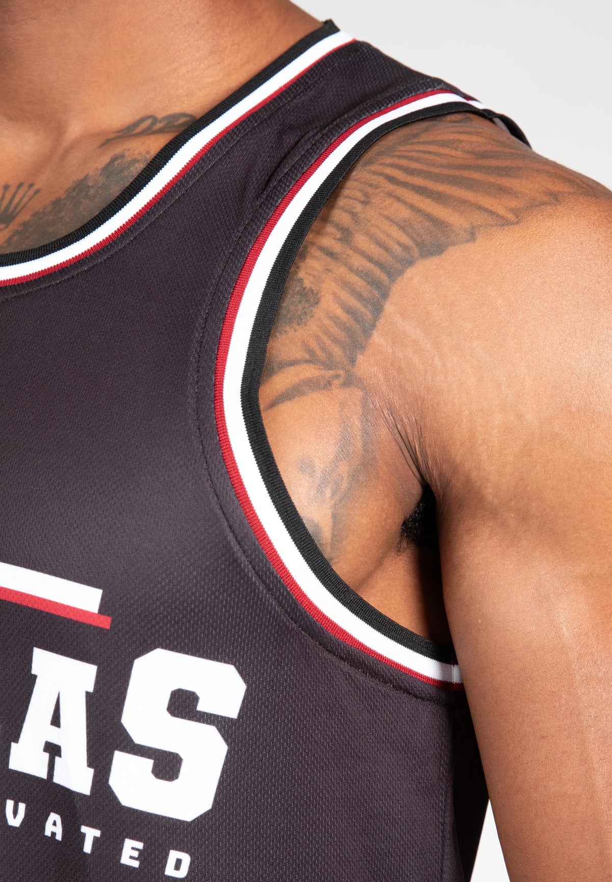 Gorilla Wear Keene Reversible Tank Top, red/black