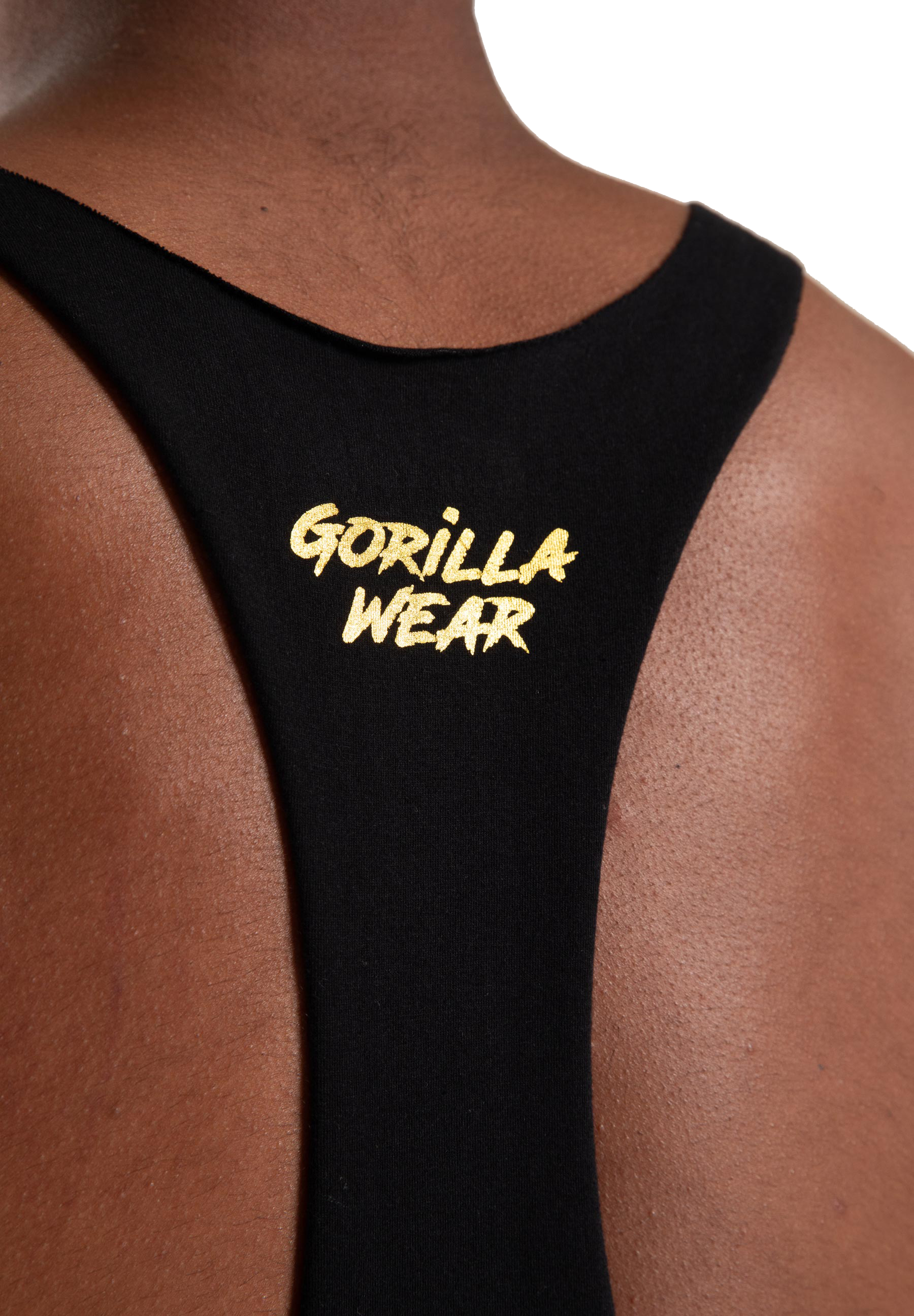 Gorilla Wear Melrose Stringer, black gold