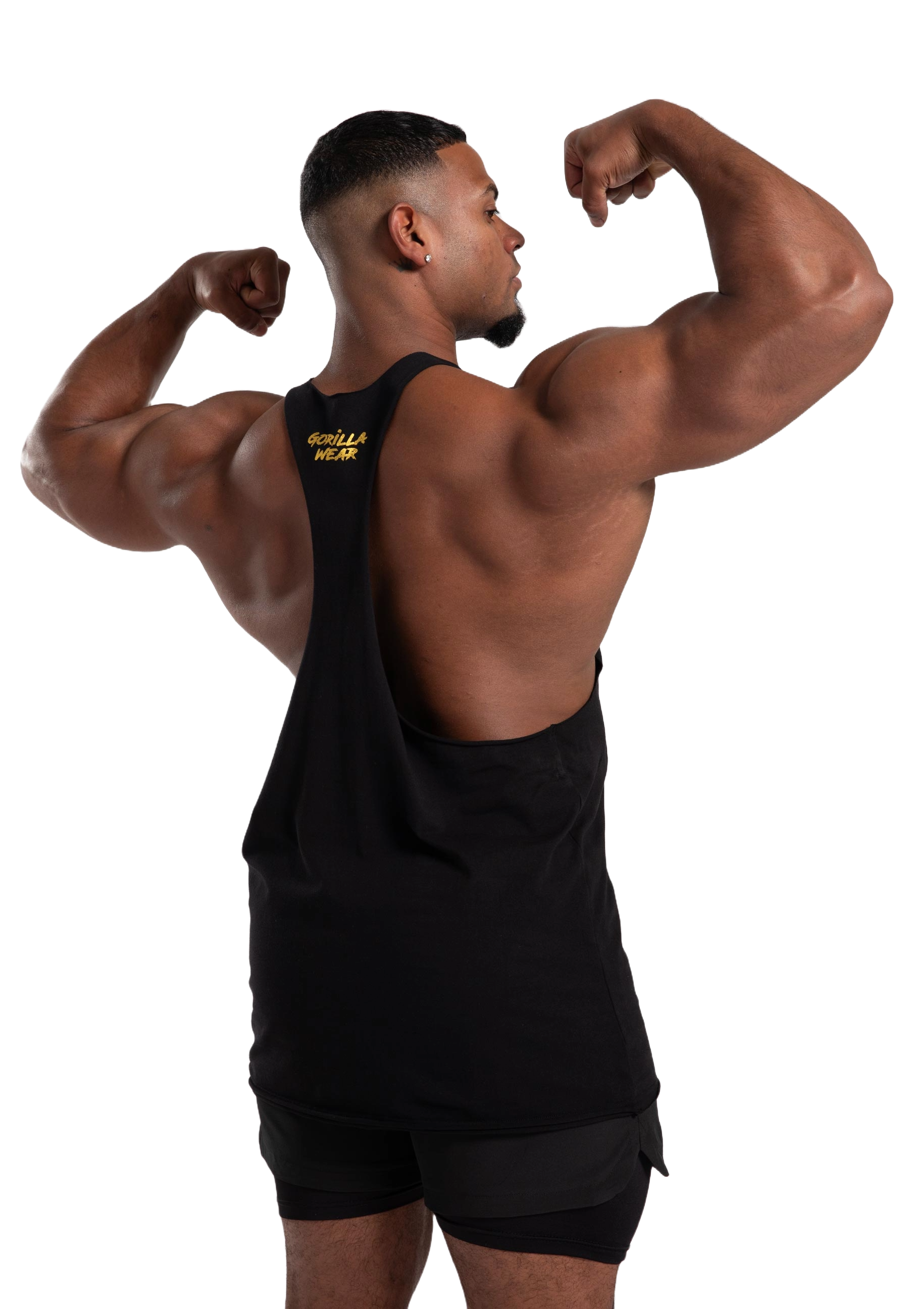 Gorilla Wear Melrose Stringer, black gold