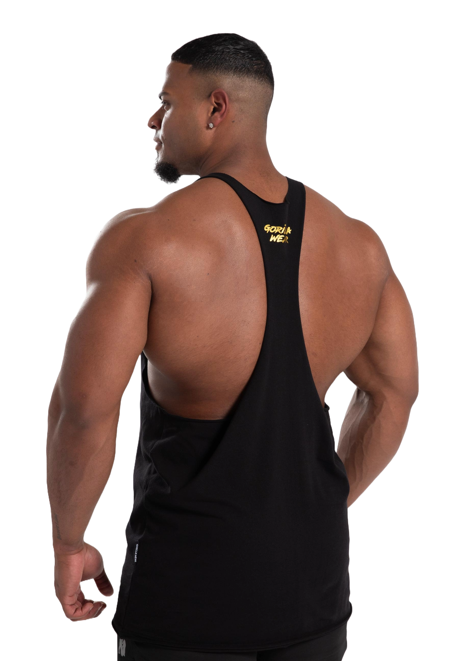 Gorilla Wear Melrose Stringer, black gold