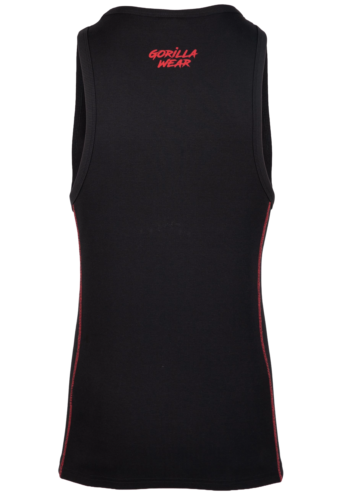 Gorilla Wear Monterey Tank Top, black/red