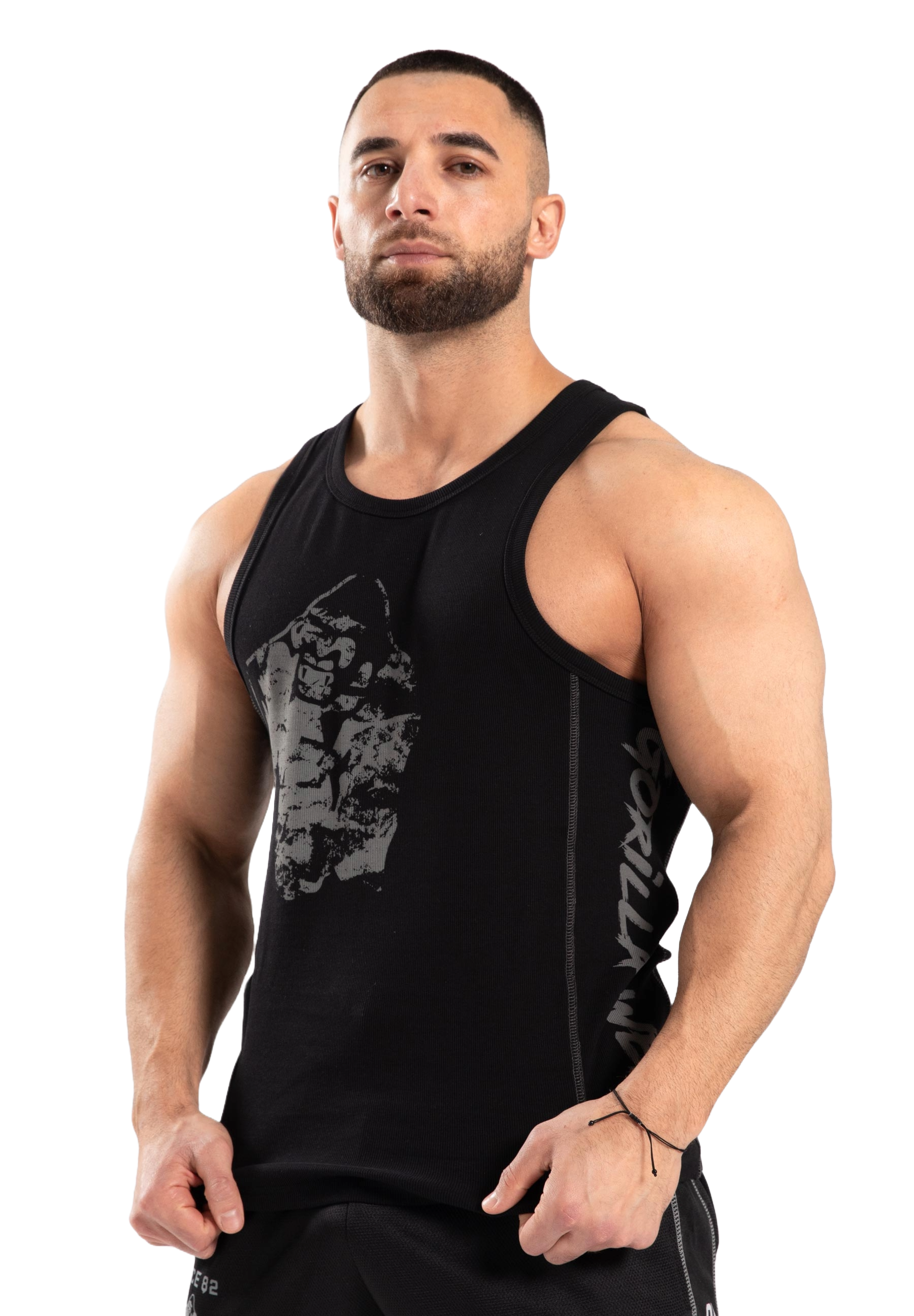 Gorilla Wear Monterey Tank Top, black/grey