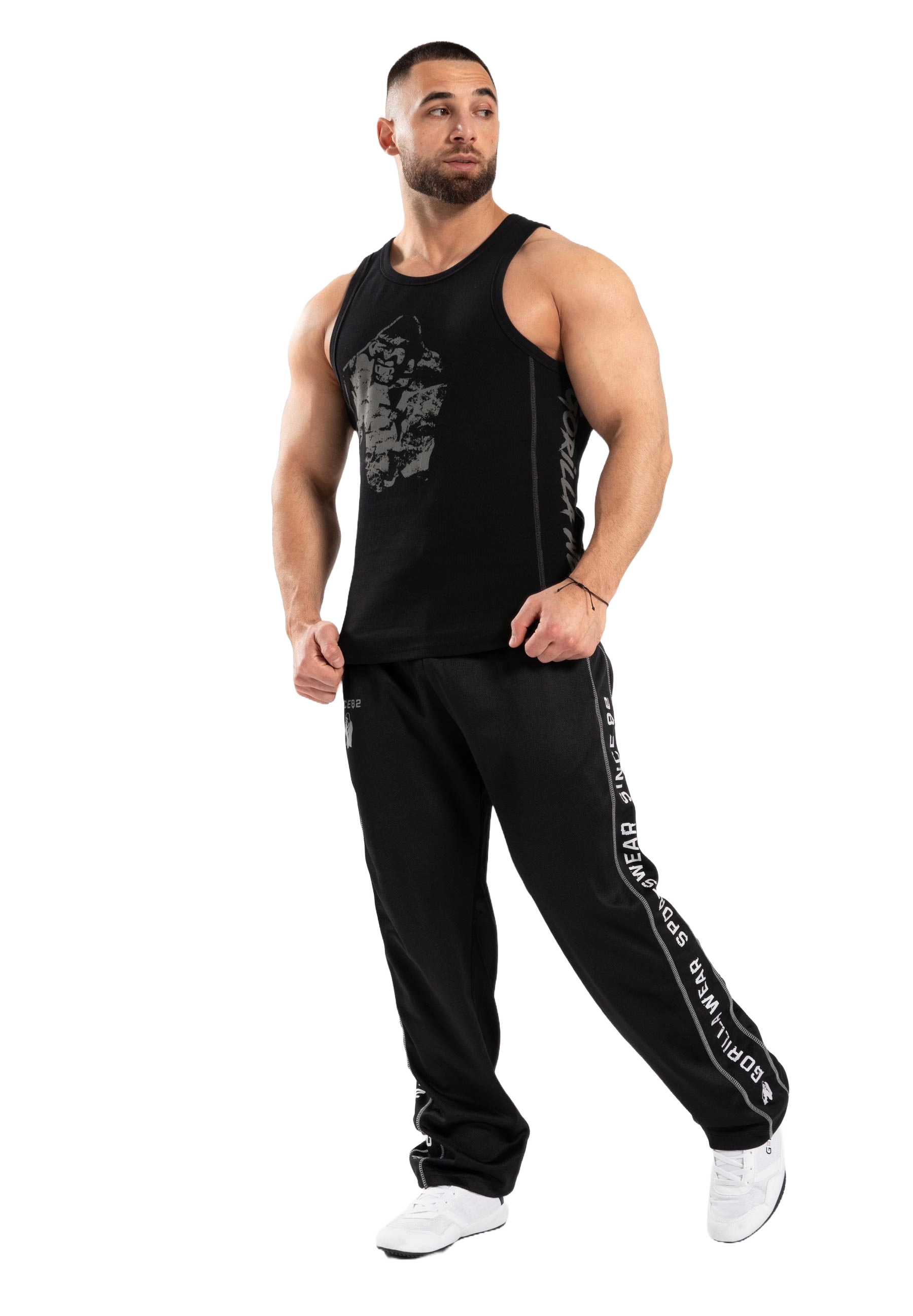 Gorilla Wear Monterey Tank Top, black/grey