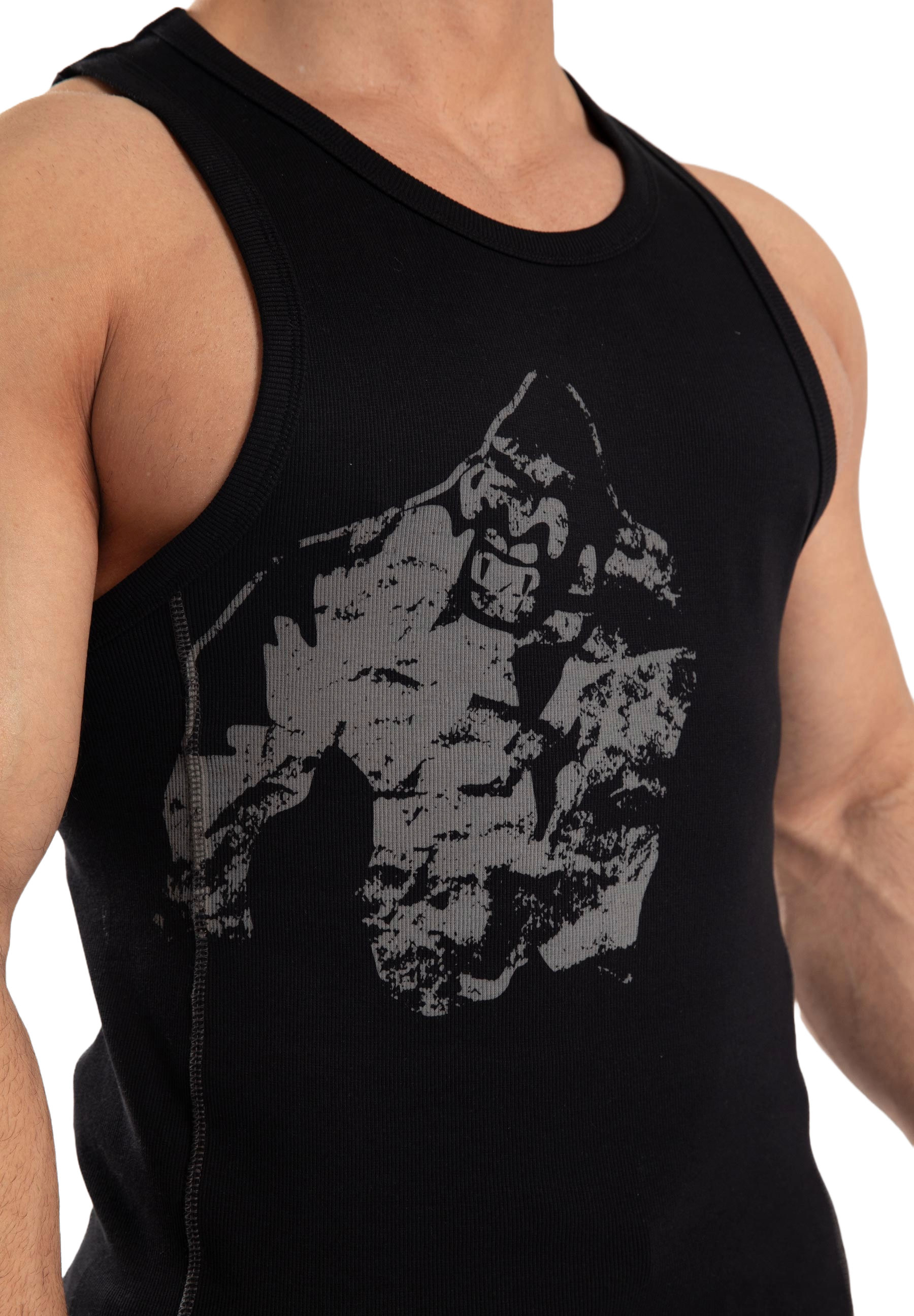 Gorilla Wear Monterey Tank Top, black/grey