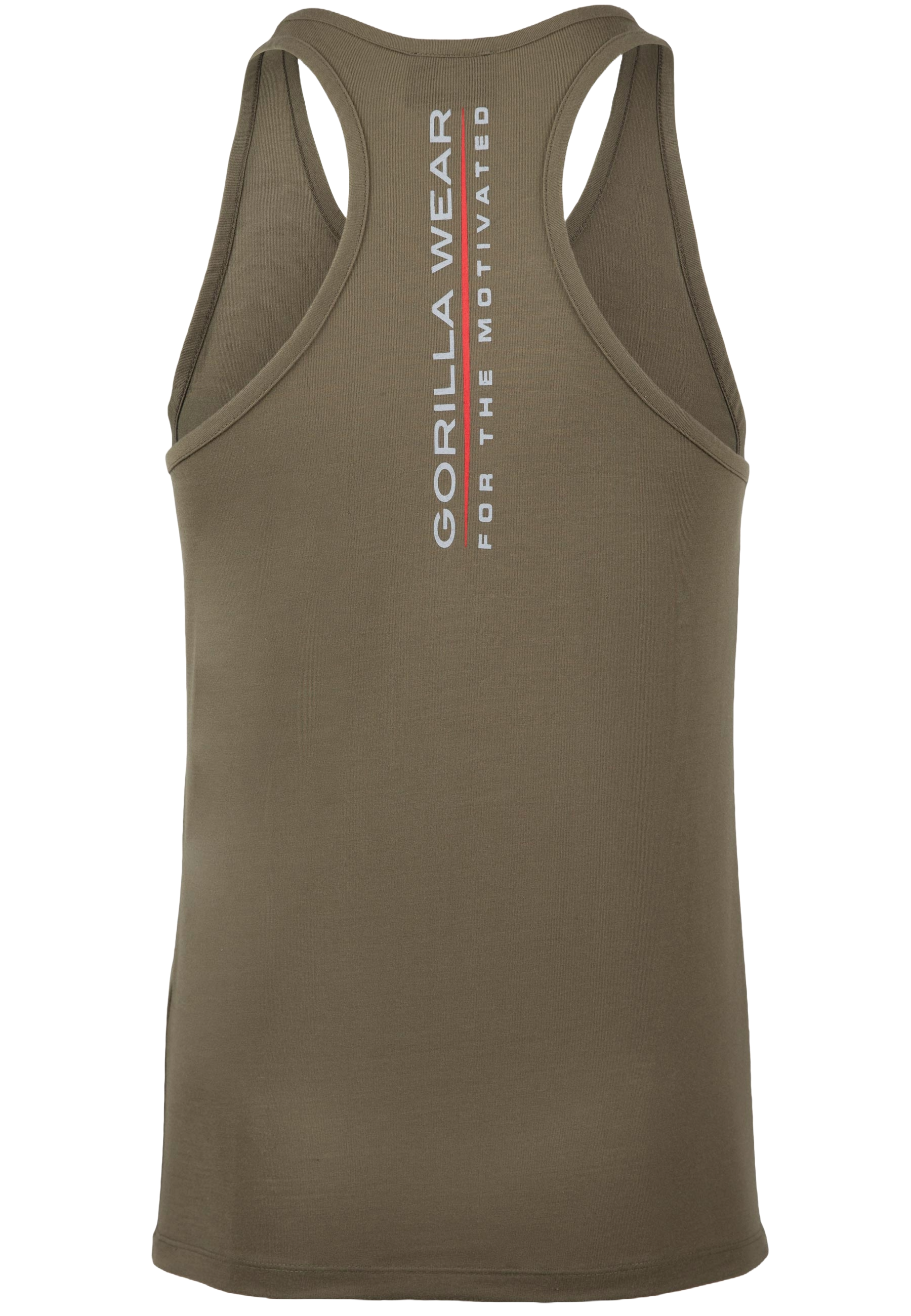 Gorilla Wear Lafayette Racerback Tank Top, army green