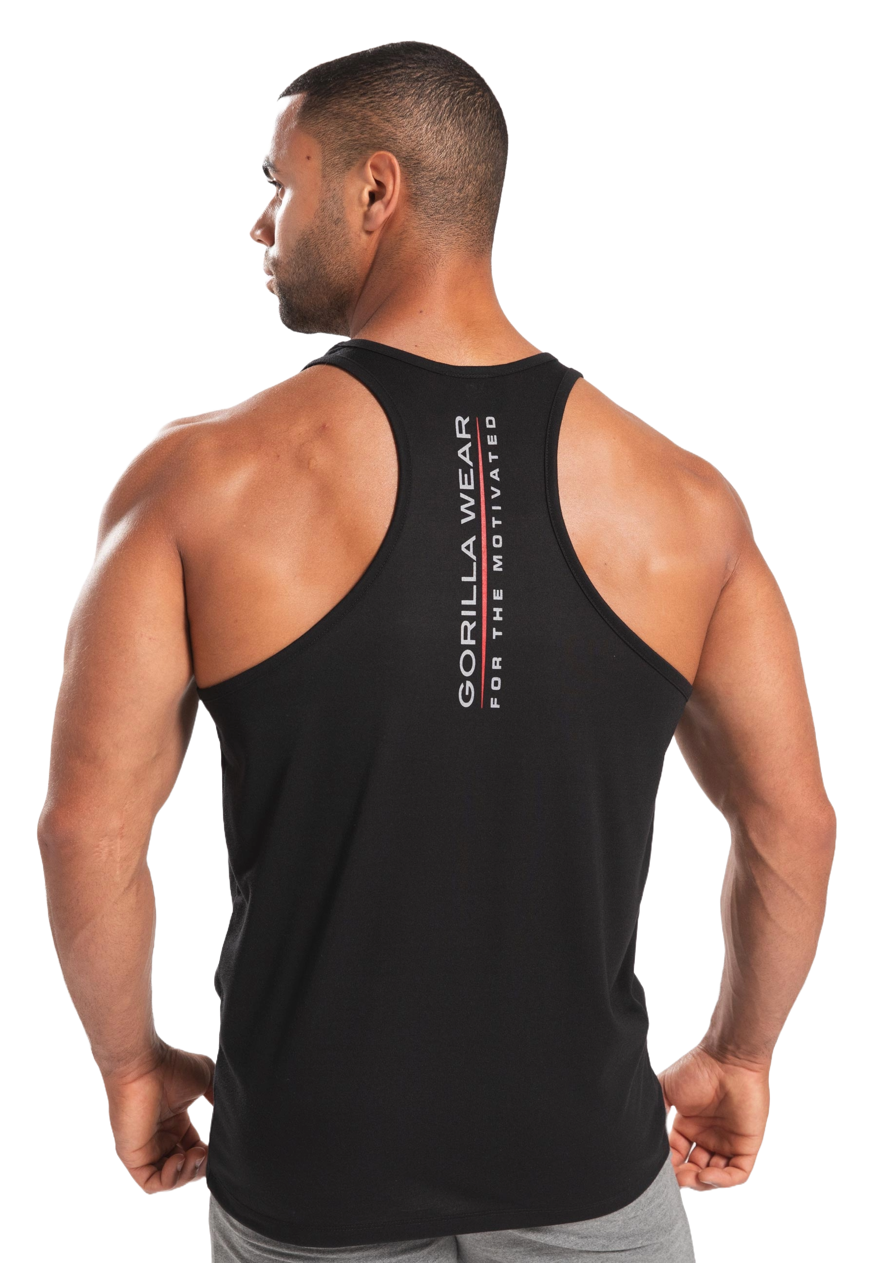 Gorilla Wear Lafayette Racerback Tank Top, black