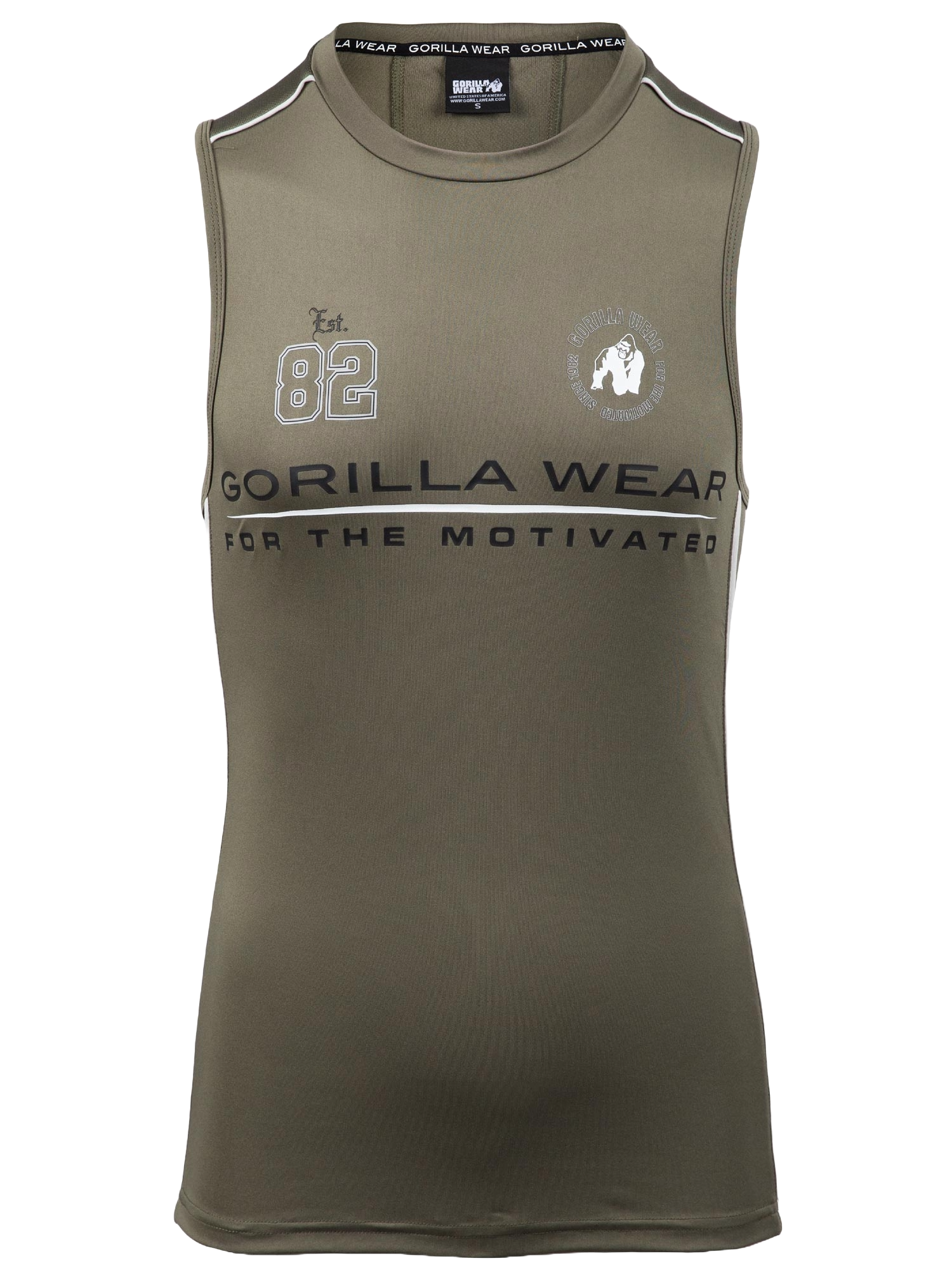 Gorilla Wear Broxton Tank Top, army green
