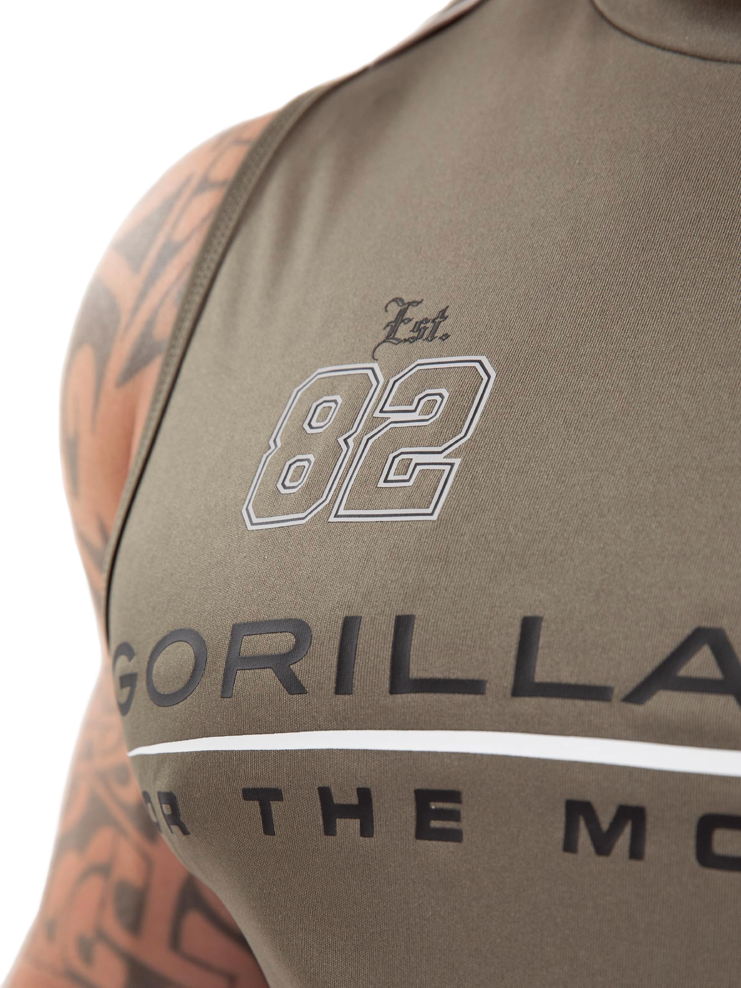 Gorilla Wear Broxton Tank Top, army green