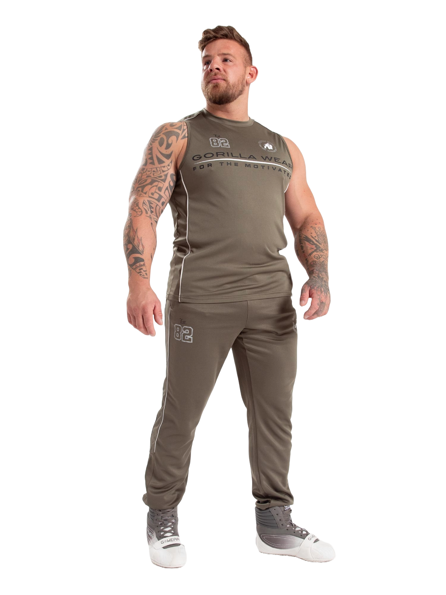 Gorilla Wear Broxton Tank Top, army green