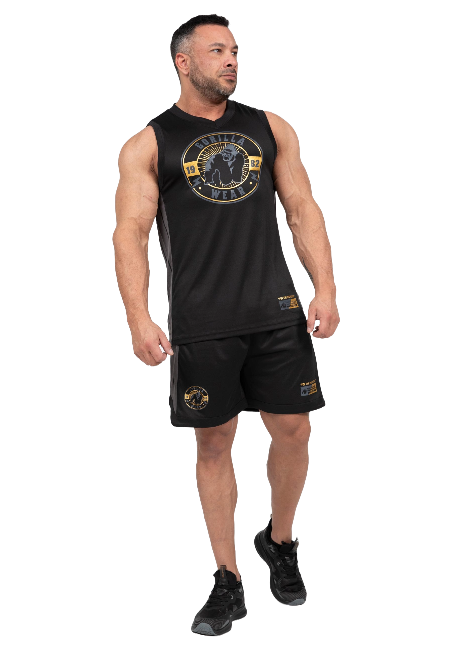 Gorilla Wear Orlando Jersey Tank Top, black
