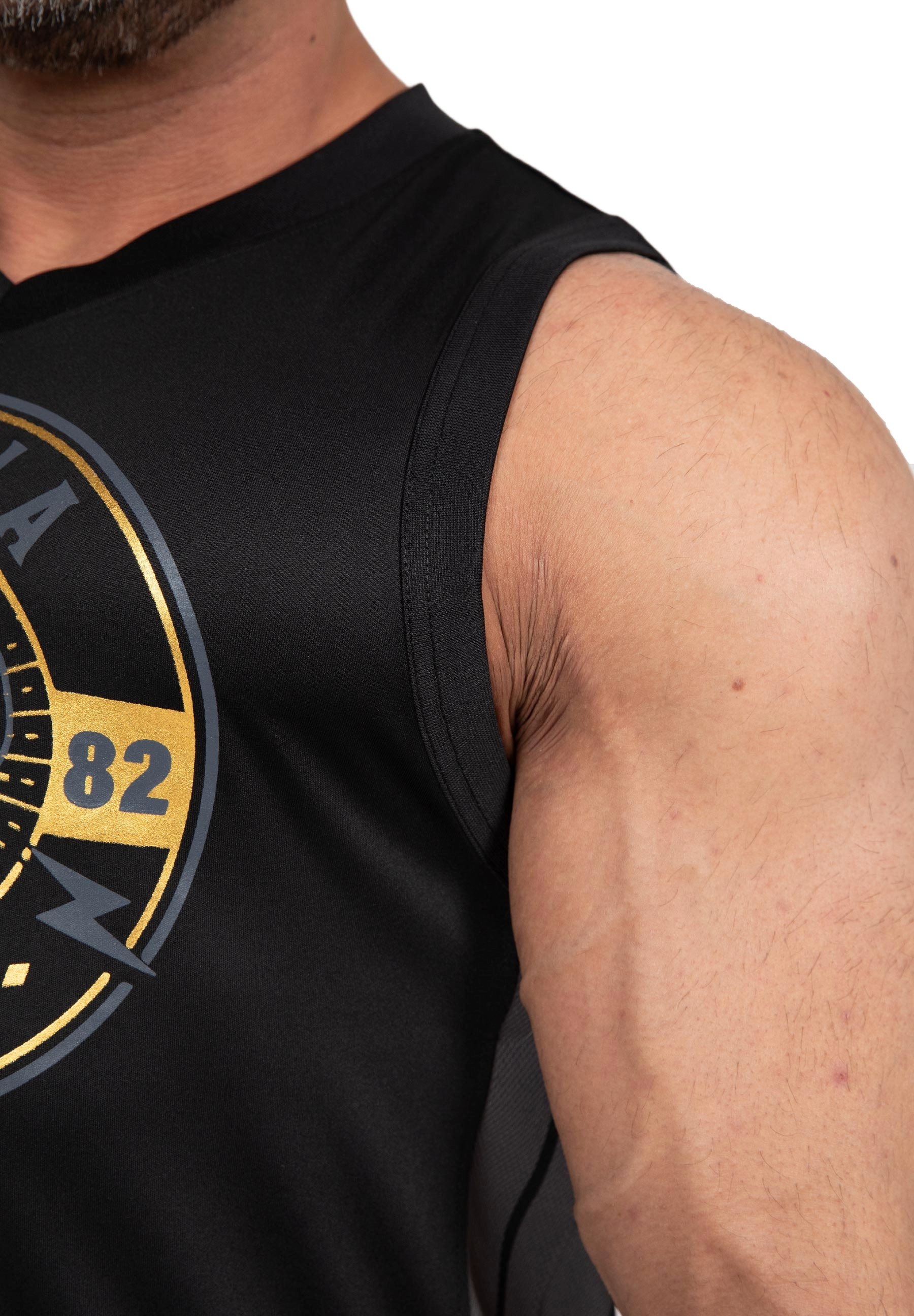 Gorilla Wear Orlando Jersey Tank Top, black