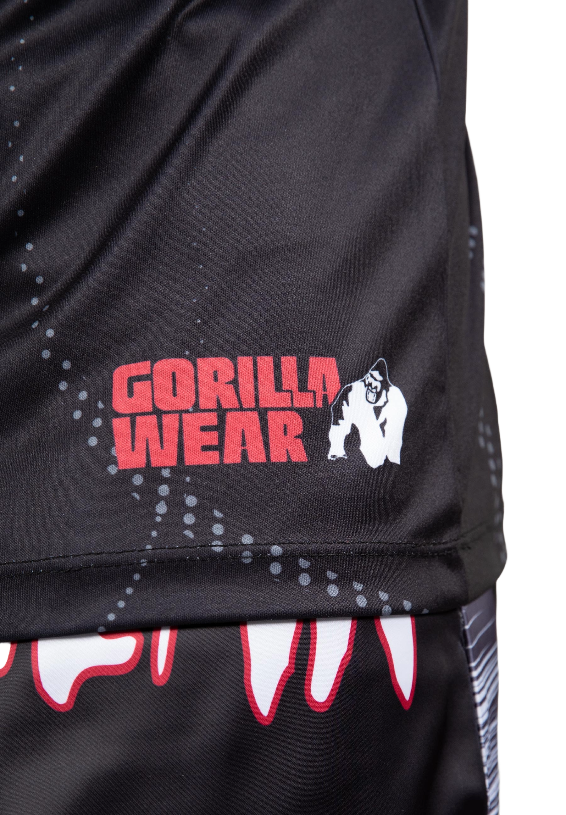Gorilla Wear Clayton Tank Top, black/red