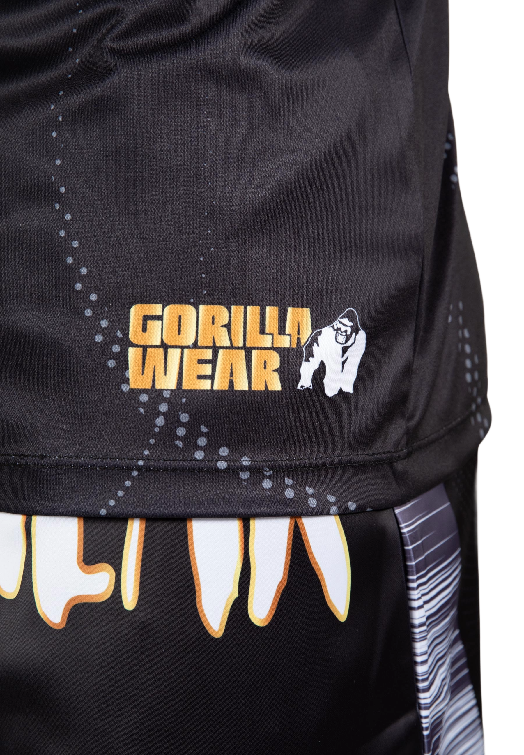 Gorilla Wear Clayton Tank Top, black/gold