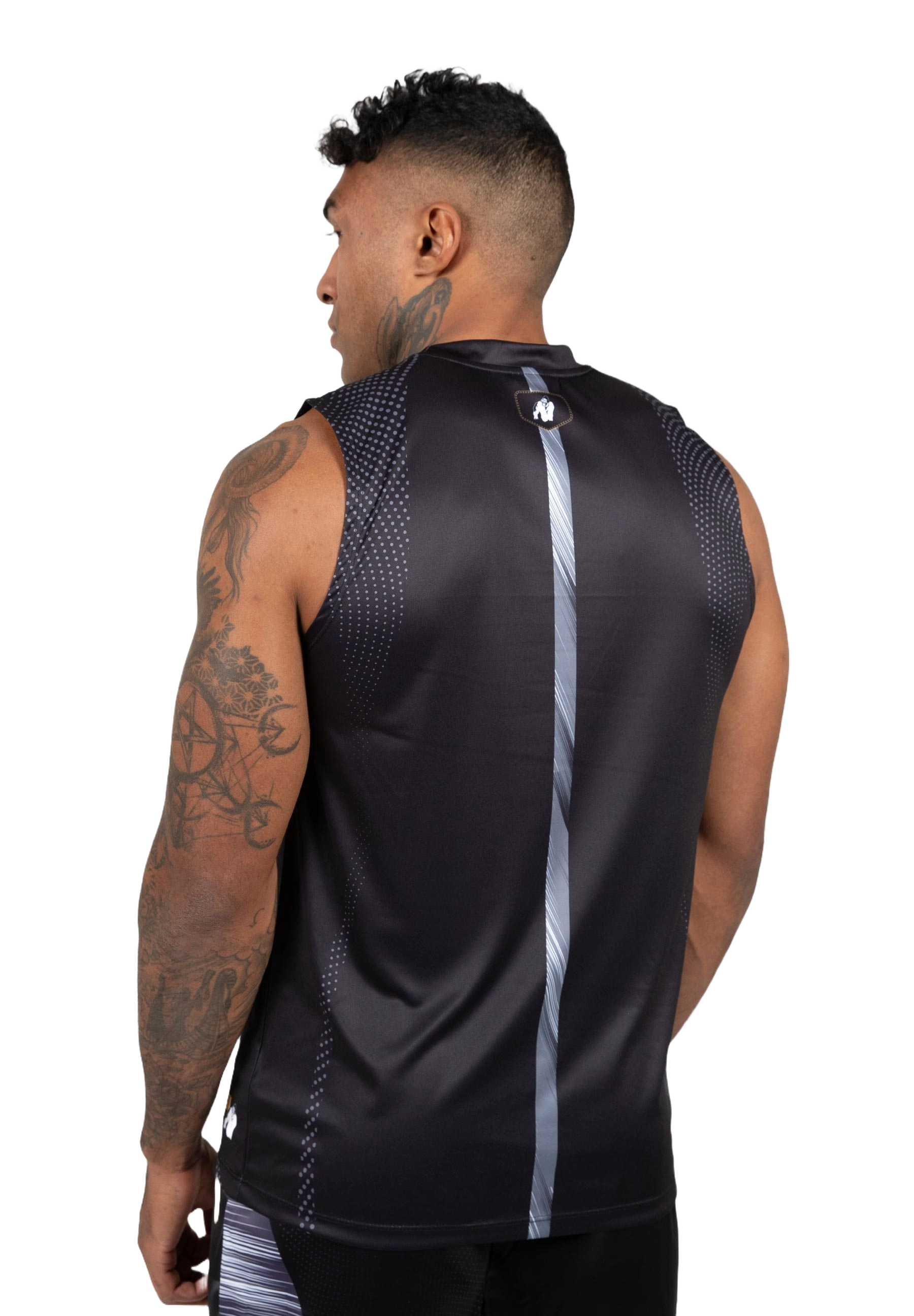 Gorilla Wear Clayton Tank Top, black/gold