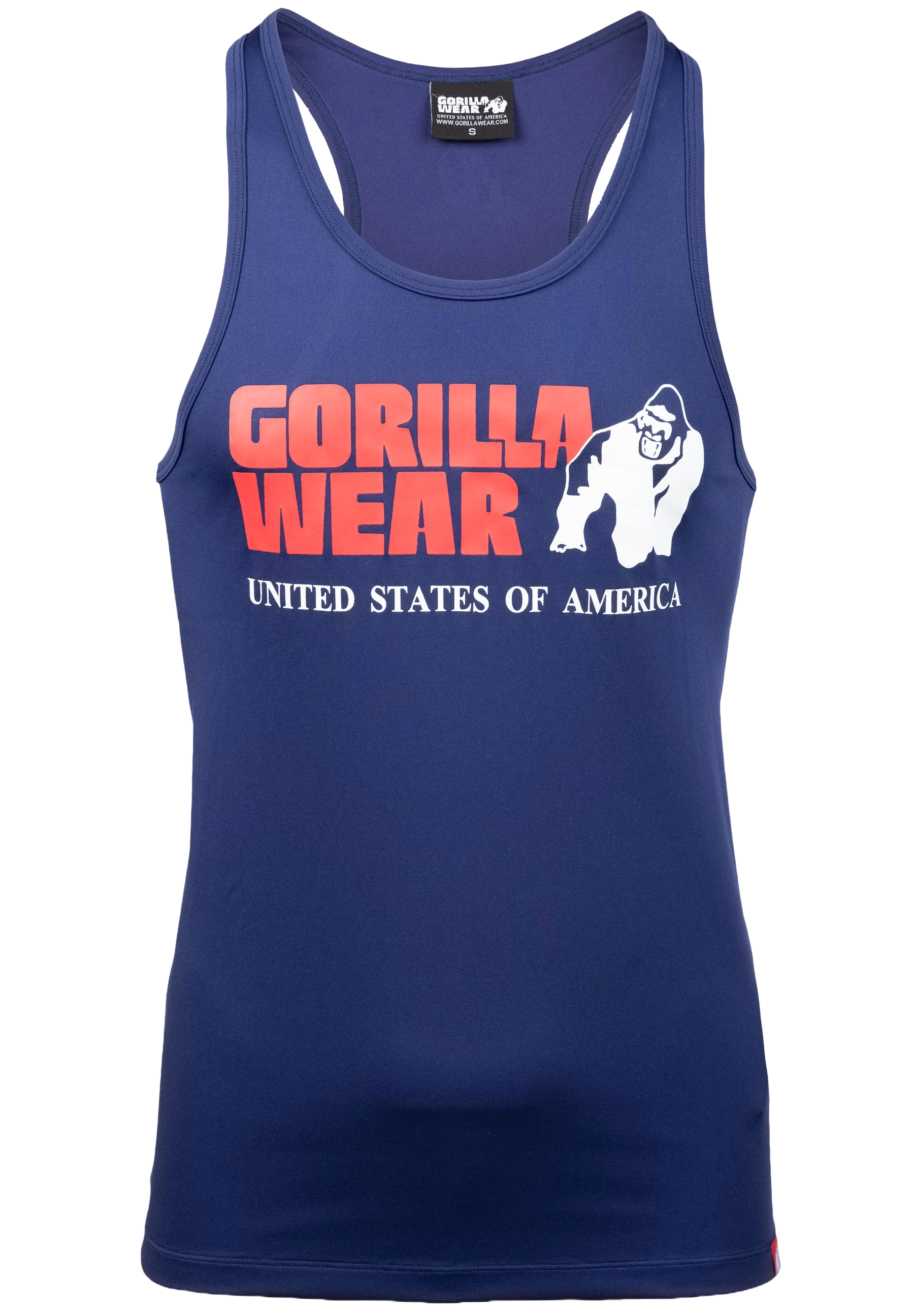 Gorilla Wear Classic Training Tank Top, navy