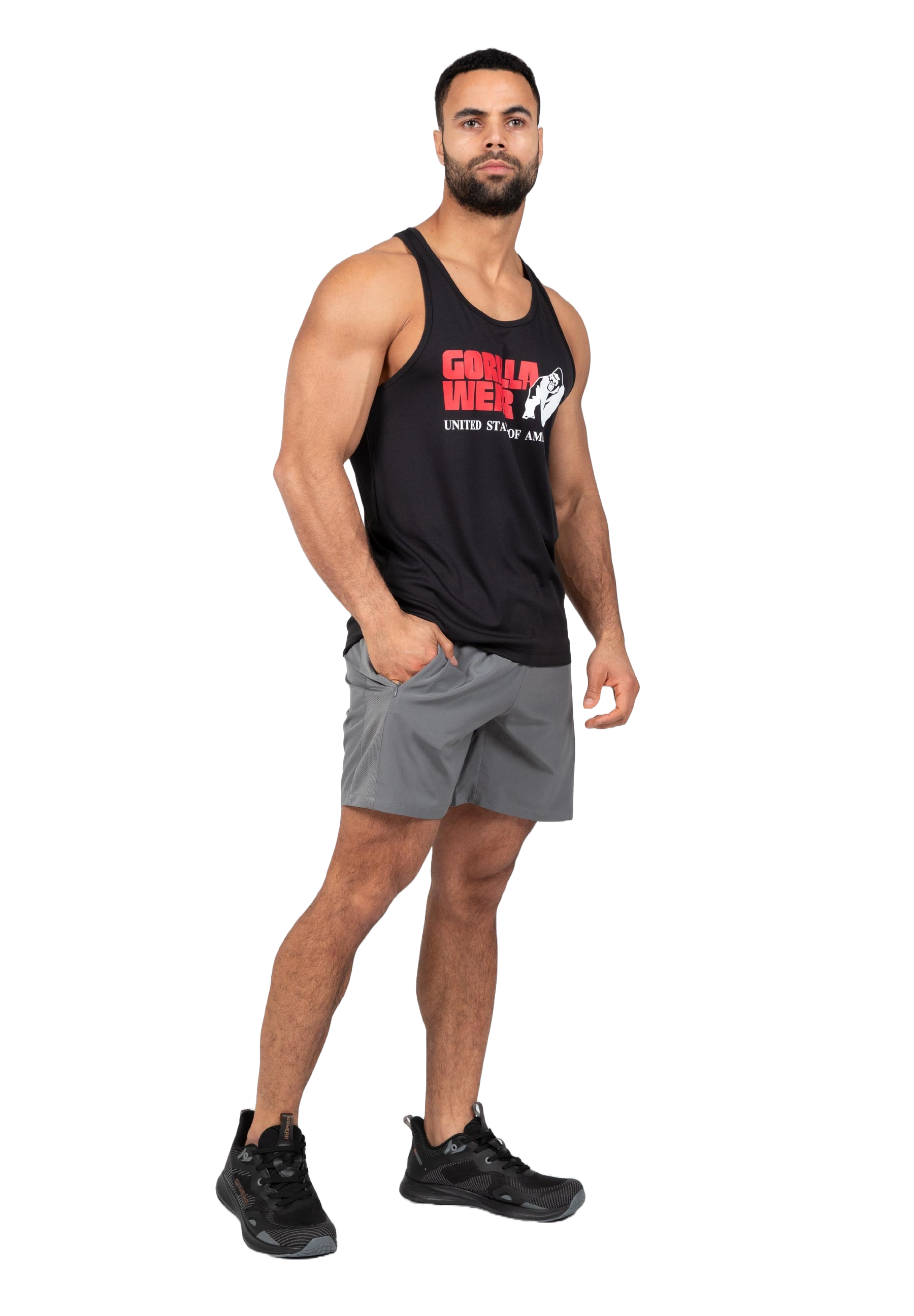 Gorilla Wear Classic Training Tank Top, black