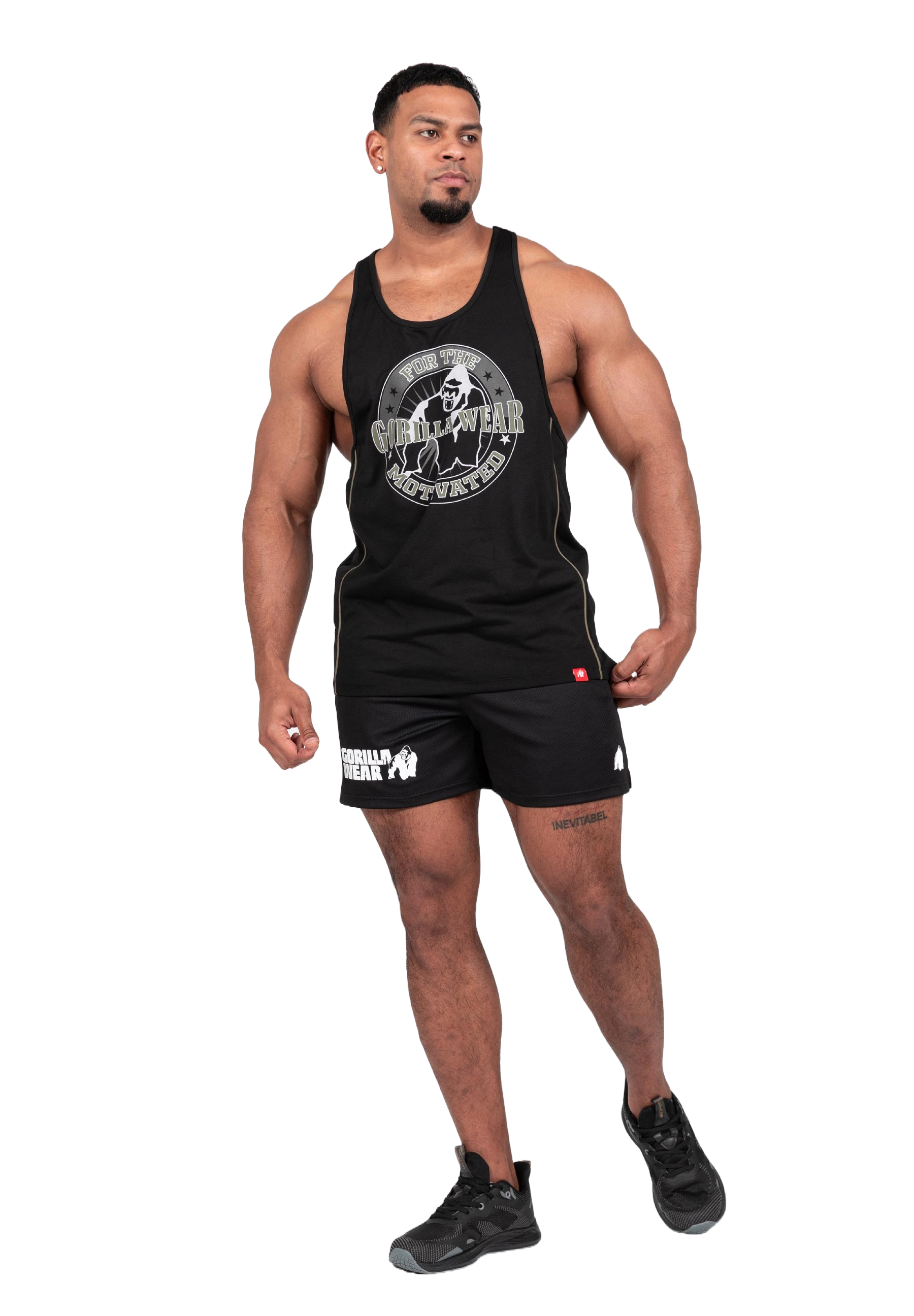 Gorilla Wear Casper Stringer, black/green