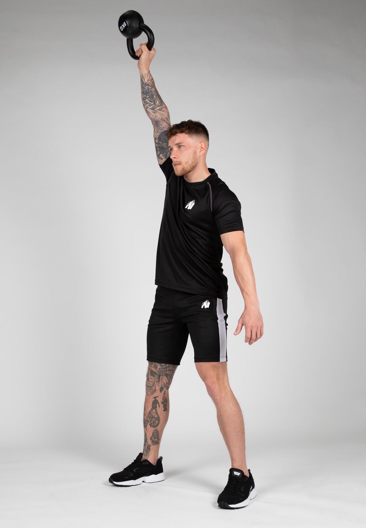 Gorilla Wear Performance T-Shirt, black/grey