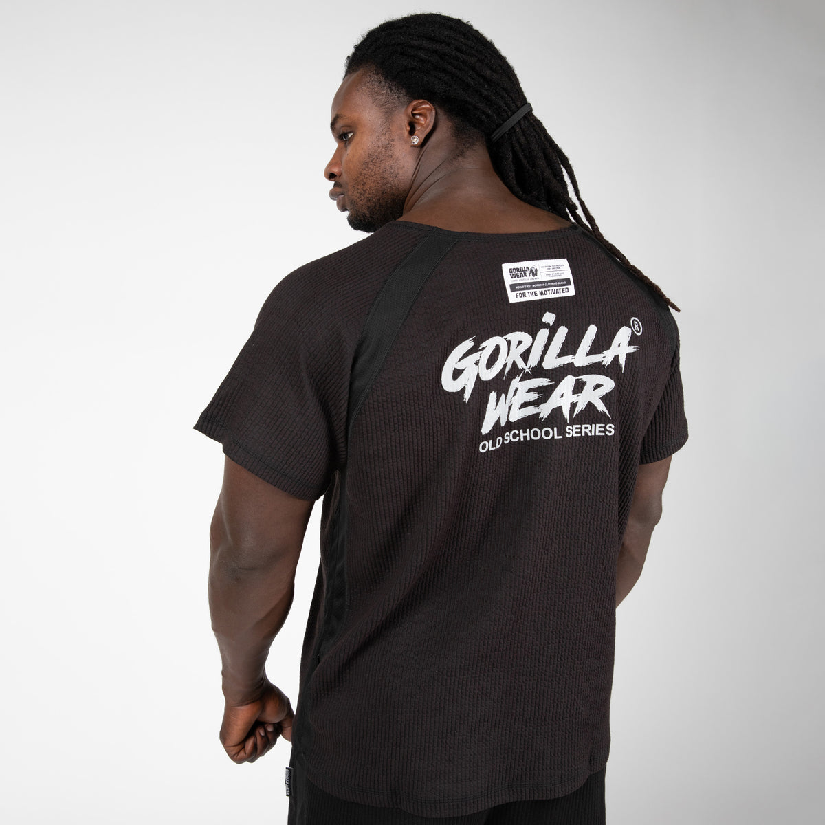 Gorilla Wear Augustine Old School Work Out Top, black