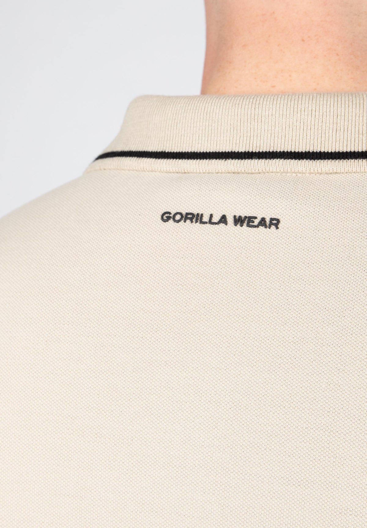 Gorilla Wear Delano Polo, beige/black