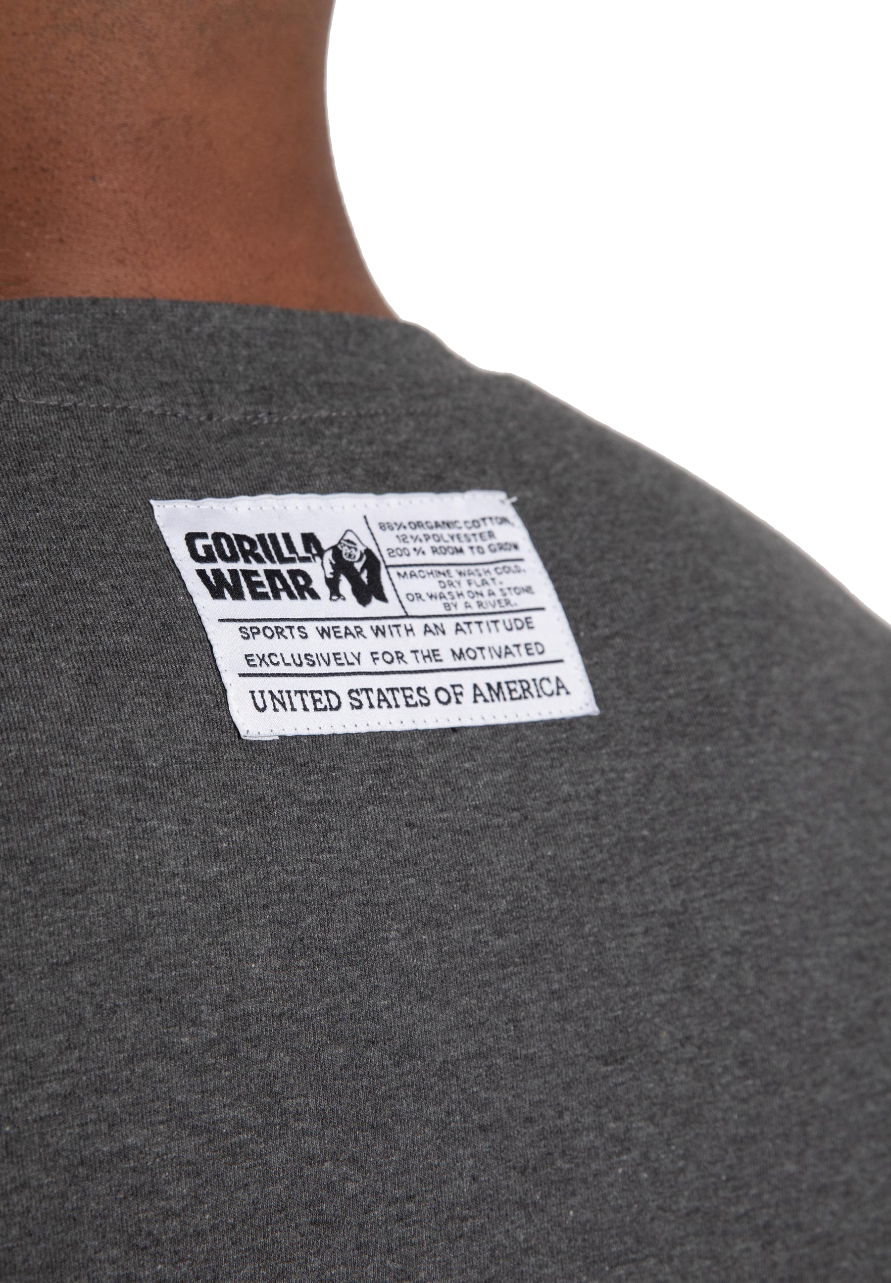 Gorilla Wear Classic T-Shirt, dark grey