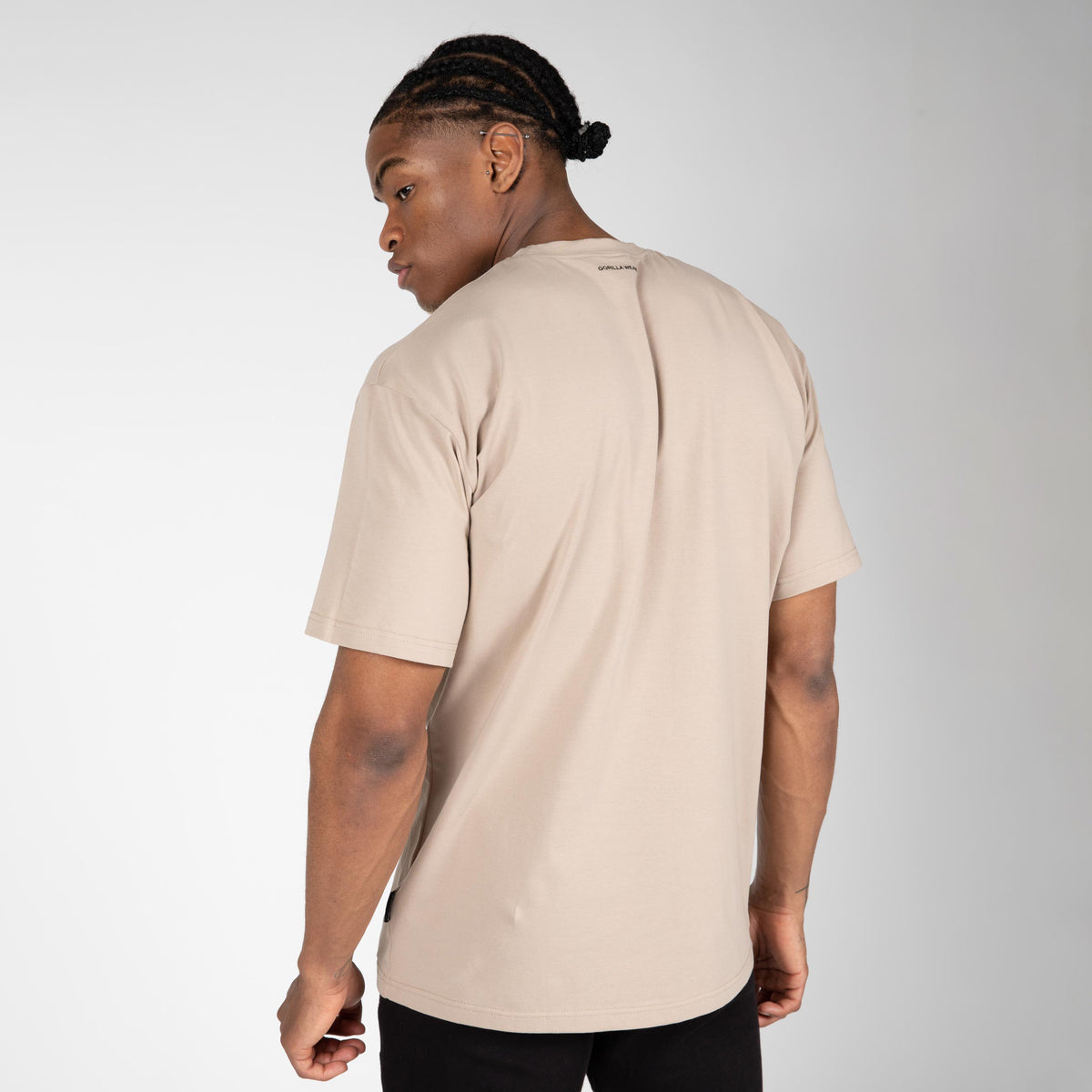 Gorilla Wear Dover Oversized T-Shirt, beige