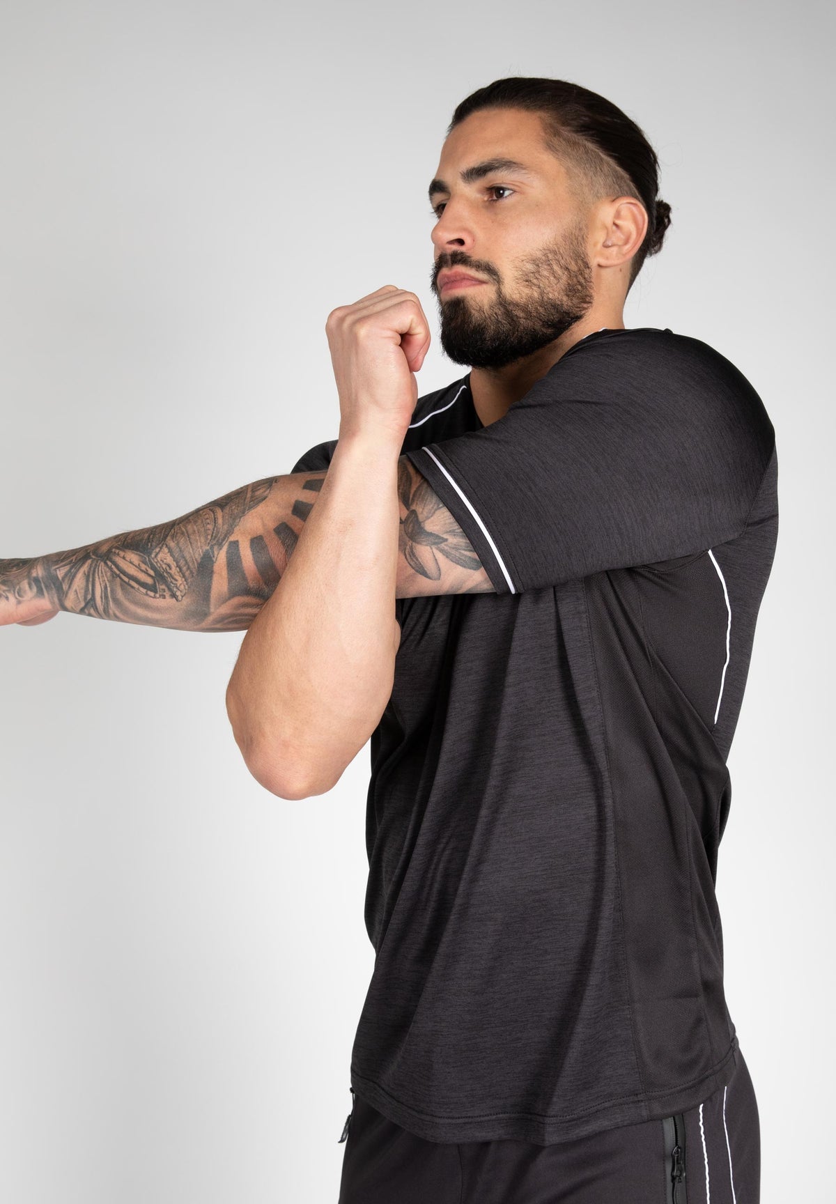 Gorilla Wear Fremont T-Shirt, black/white