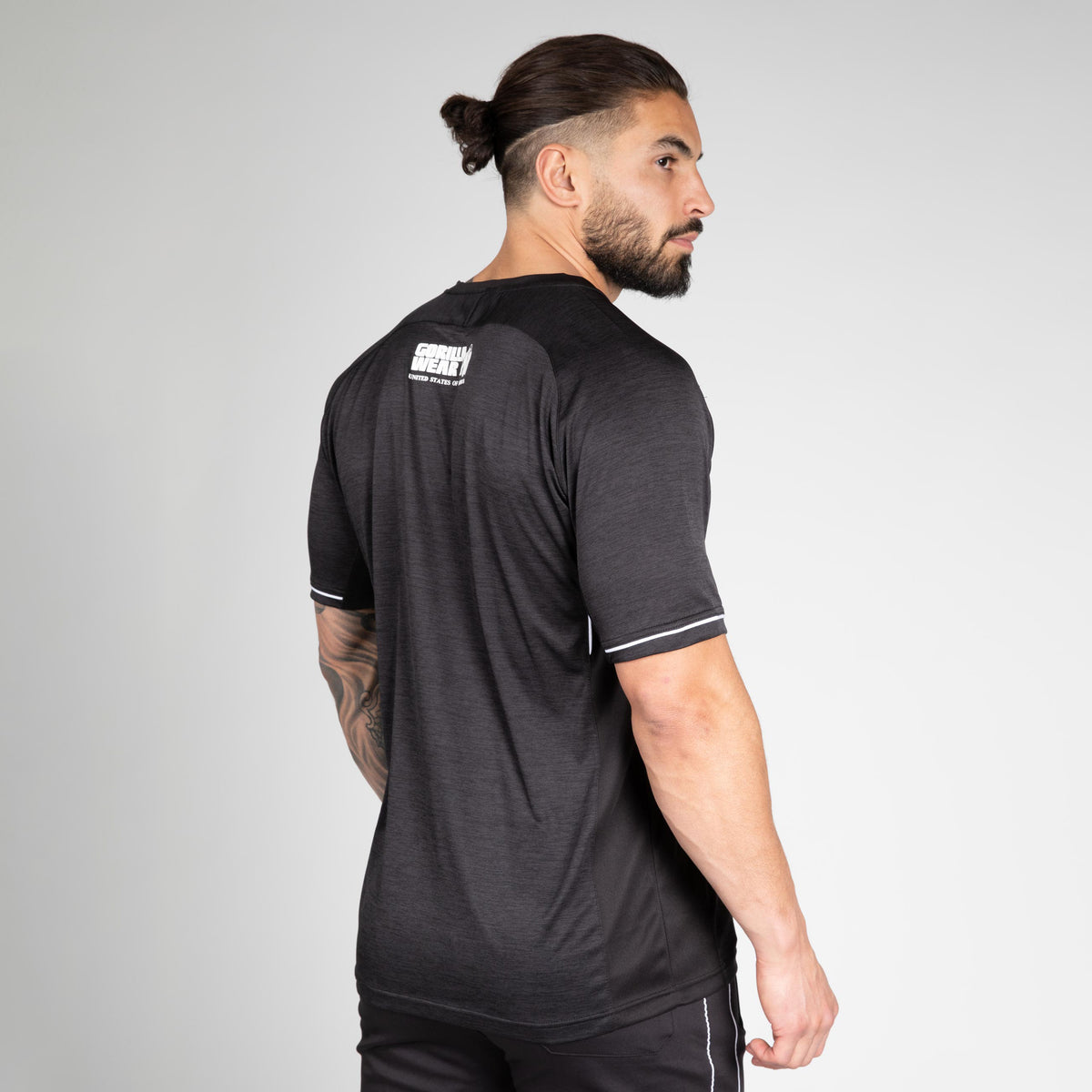 Gorilla Wear Fremont T-Shirt, black/white