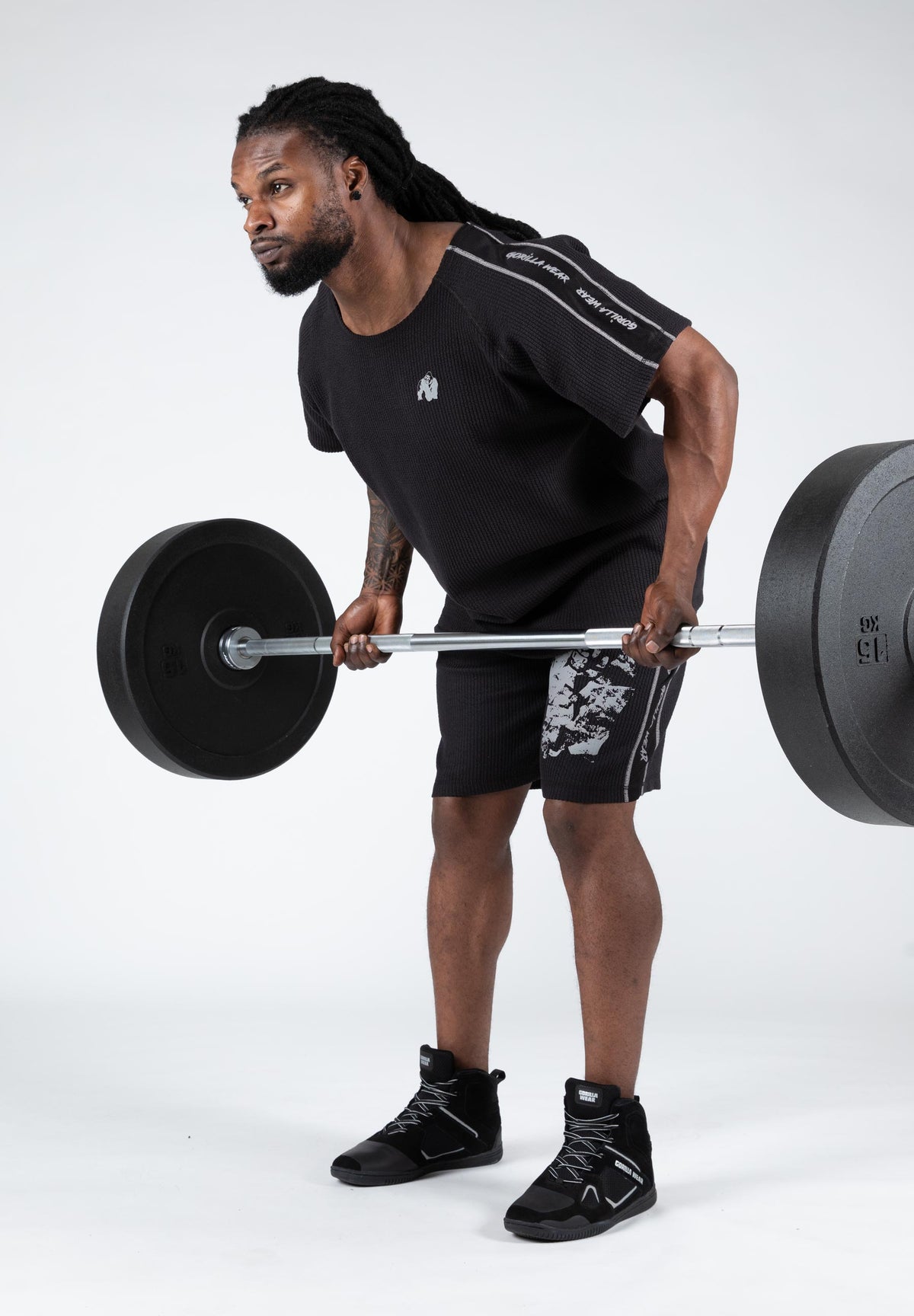 Gorilla Wear Buffalo Old School Workout Top, black/grey
