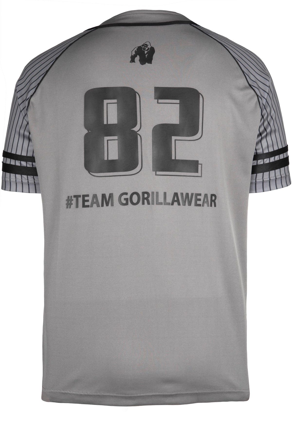 Gorilla Wear 82 Baseball Jersey, grey