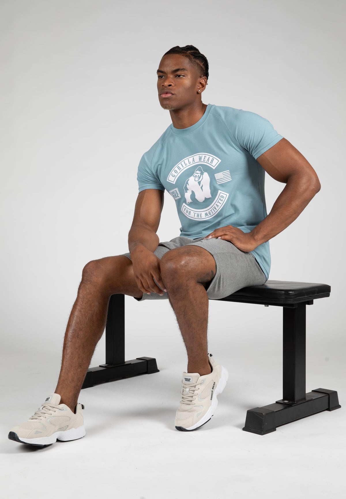 Gorilla Wear Tulsa T-Shirt, blue