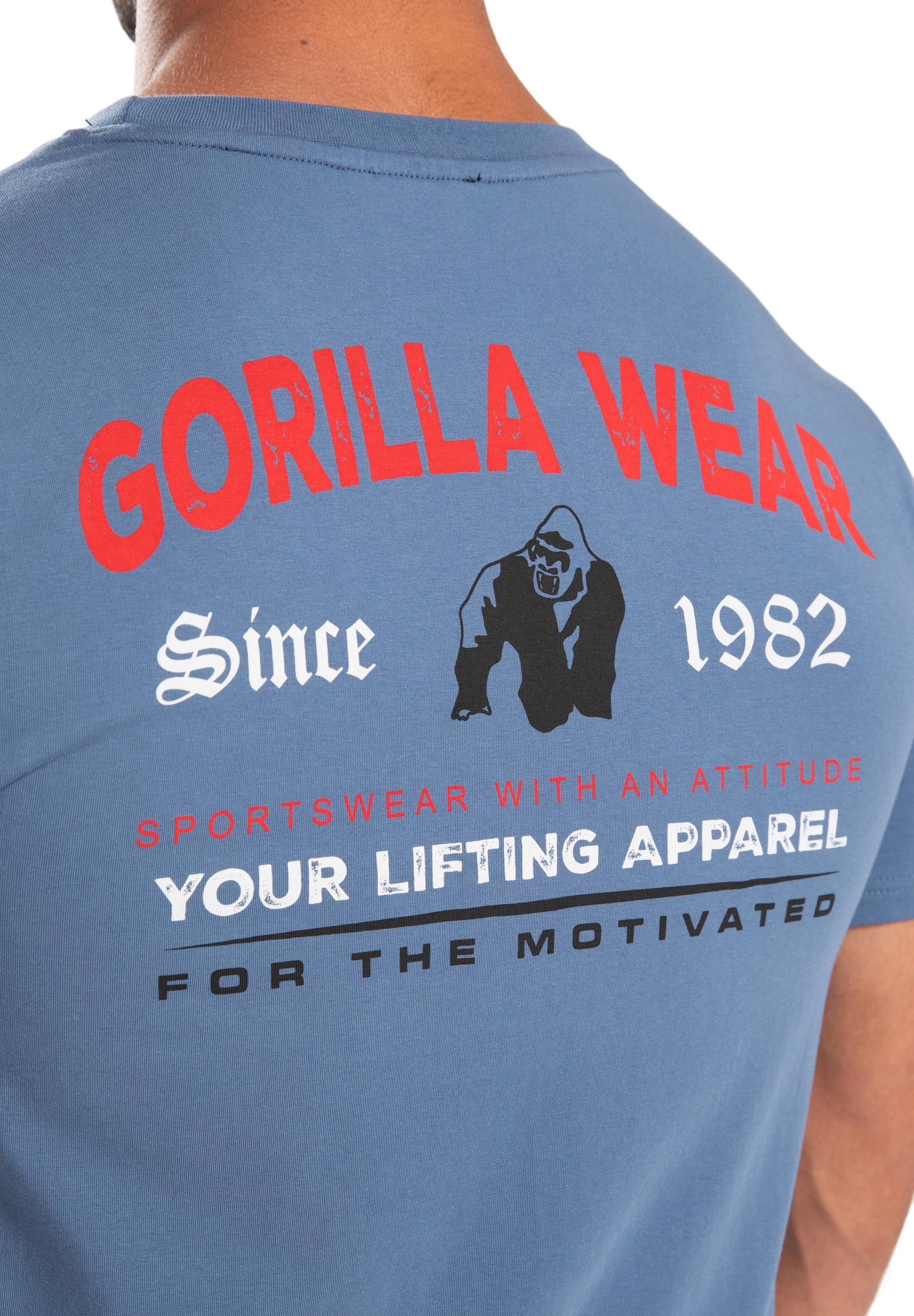 Gorilla Wear Warren T-Shirt, coronet blue