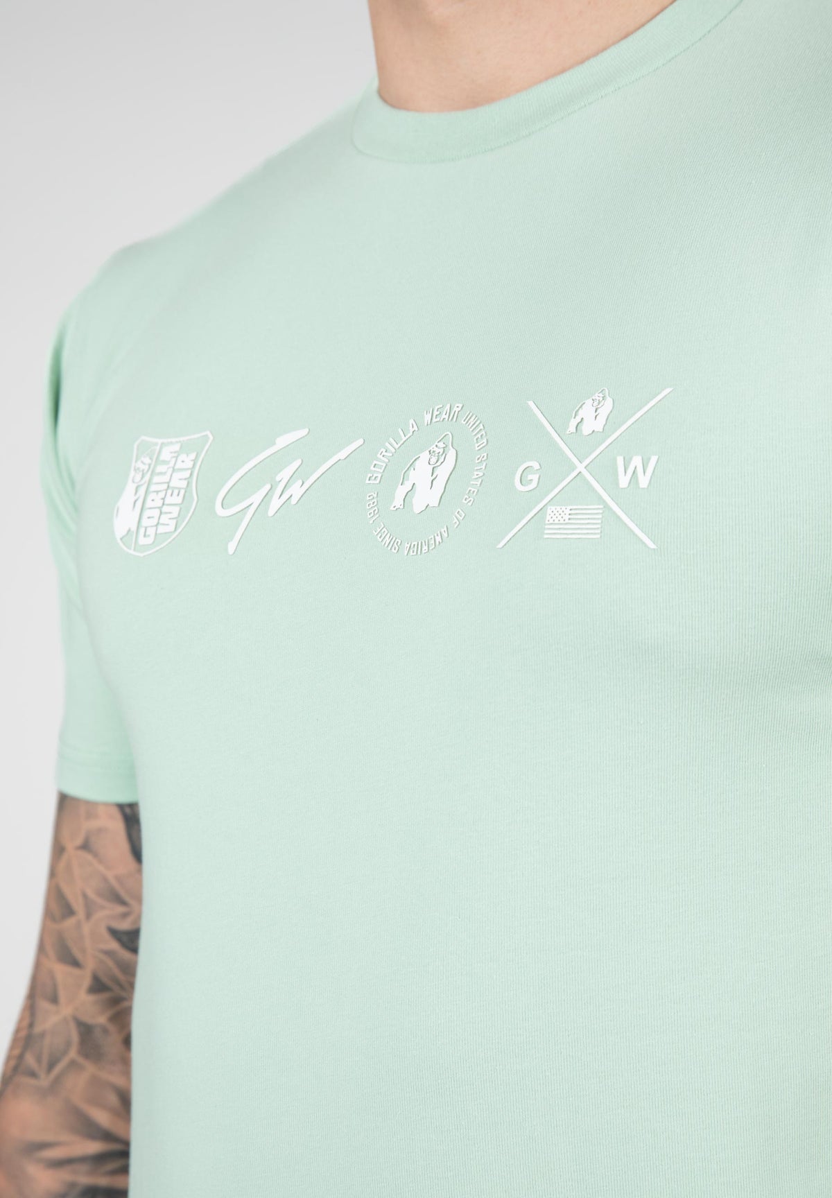 Gorilla Wear Swanton T-Shirt, green