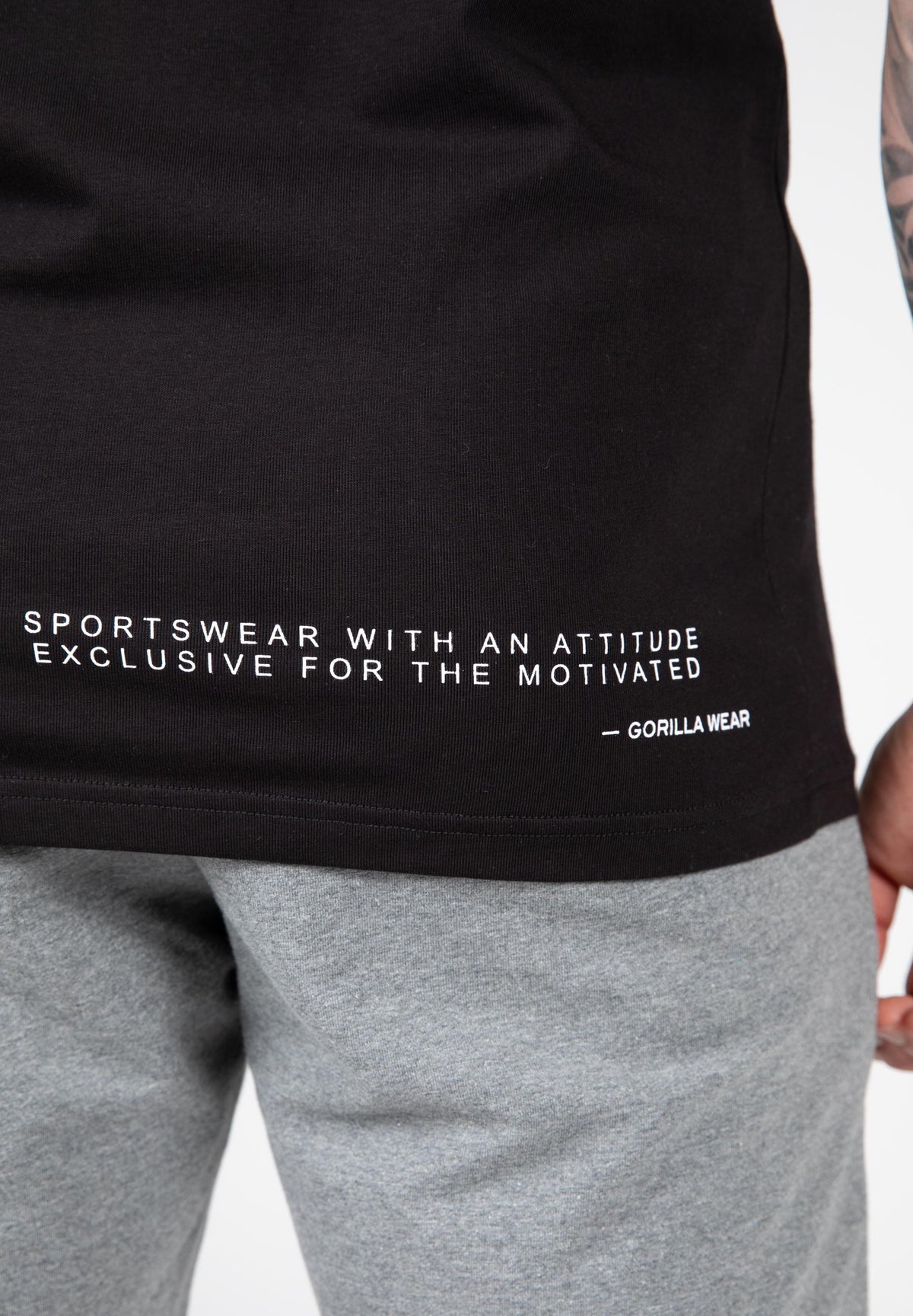 Gorilla Wear Swanton T-Shirt, black